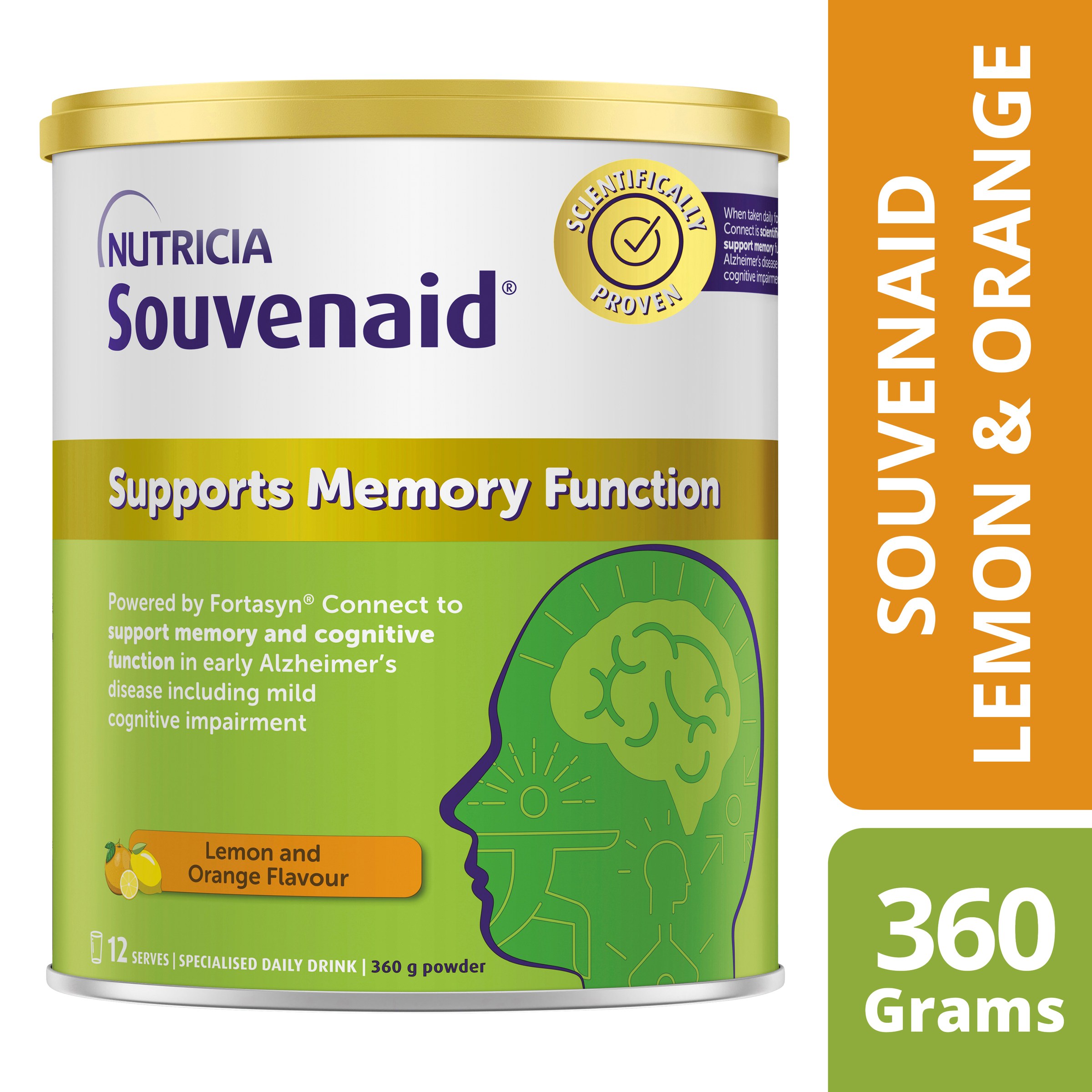 SOUVENAID LEMON AND ORANGE POWDER 360G - Image 9