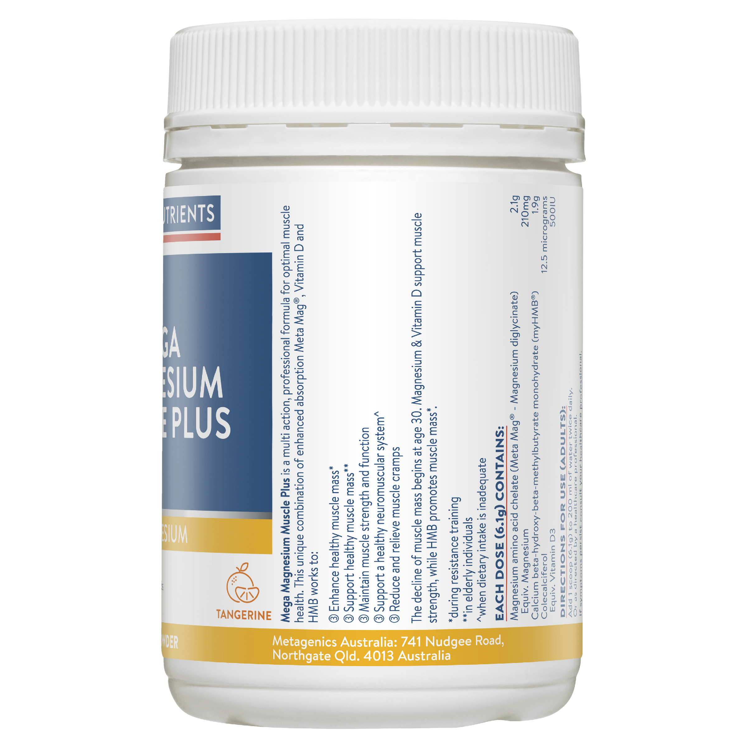 ETHICAL NUTRIENTS MEGA MAGNESIUM NIGHT MANGO POWDER 126G - Image 3