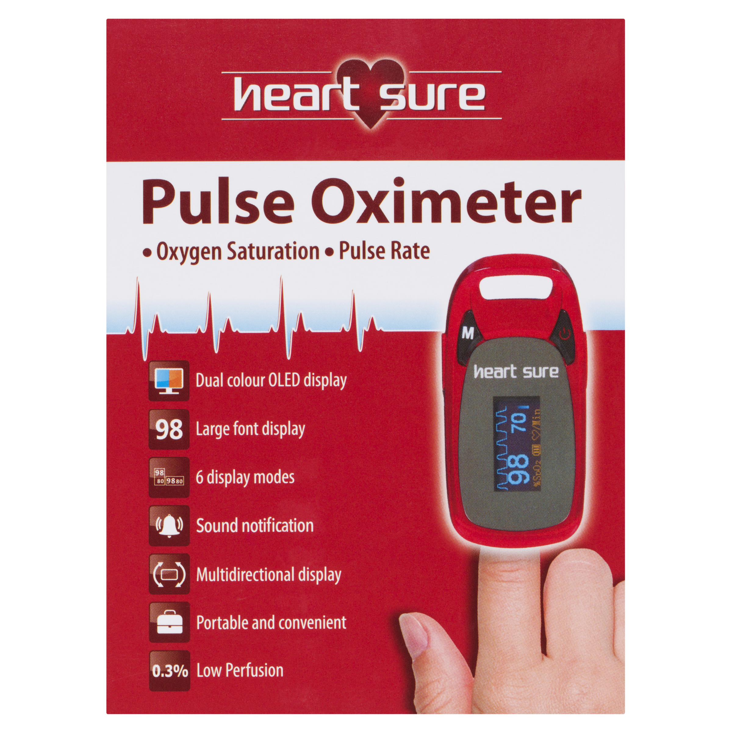 HEARTSURE PULSE OXIMETER A320 - Image 2