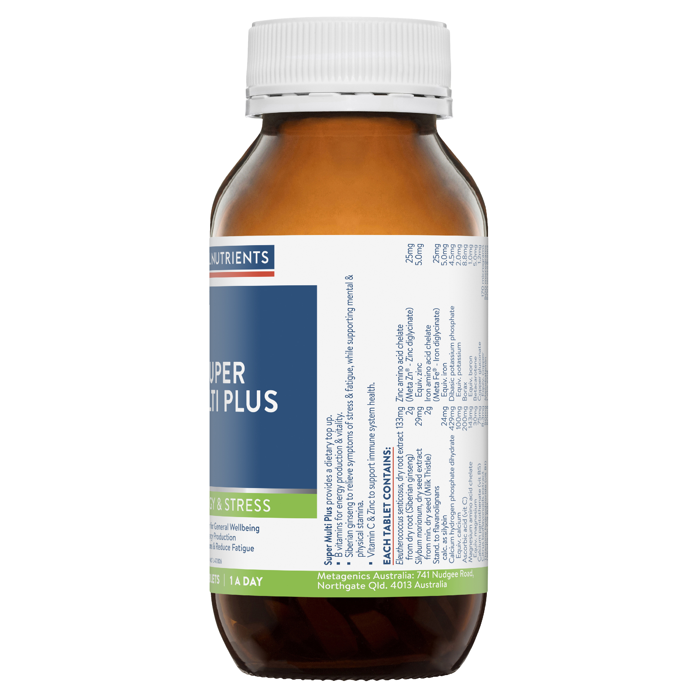 ETHICAL NUTRIENTS SUPER MULTI PLUS 60 TABLETS - Image 3