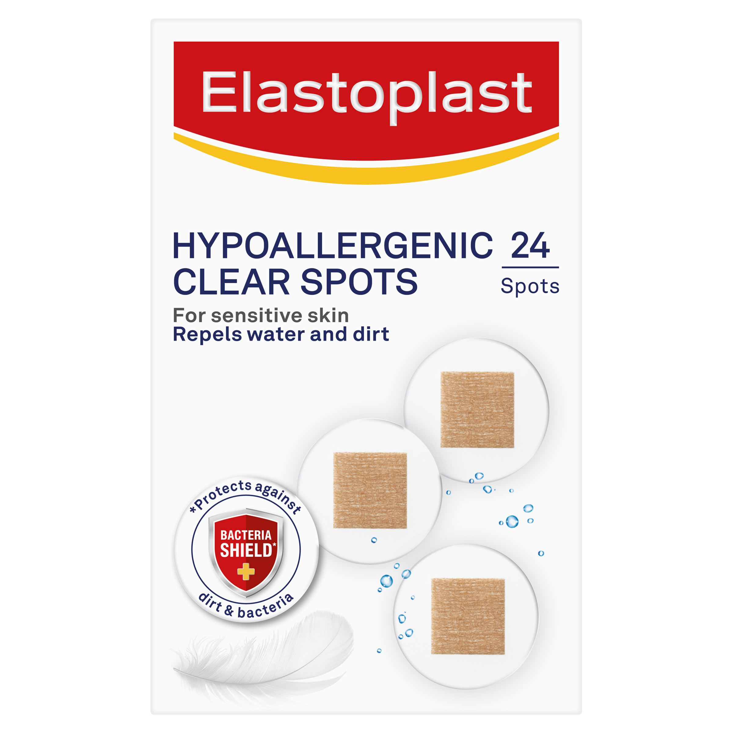 ELASTOPLAST HYPOALLERGENIC TRANSPARENT SPOT 24 PACK - Image 2