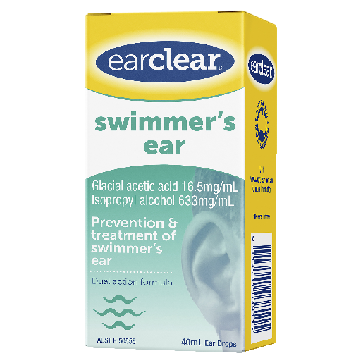 EAR CLEAR SWIMMERS EAR DROPS 40ML