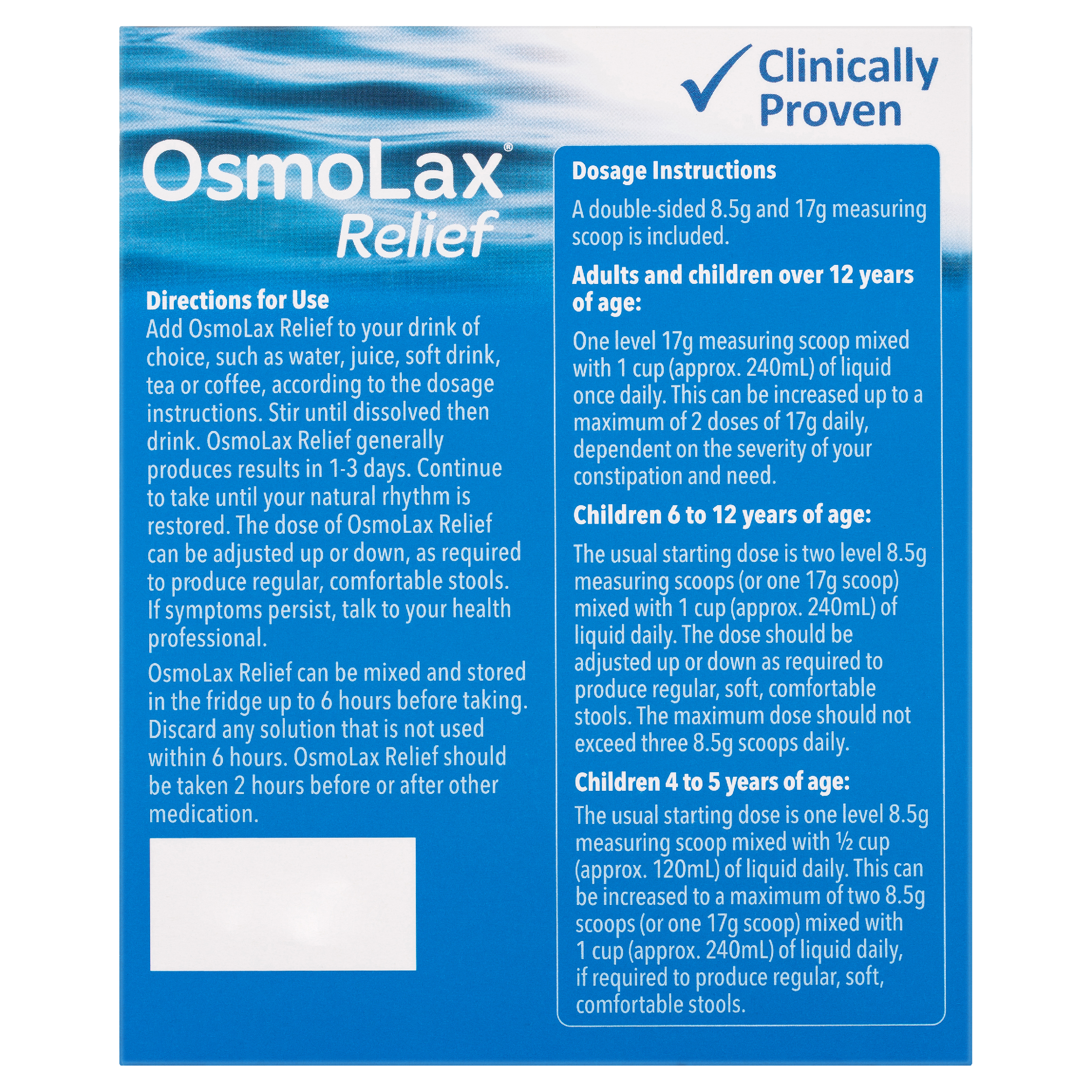 OSMOLAX RELIEF 595G 35 DOSES - Image 7