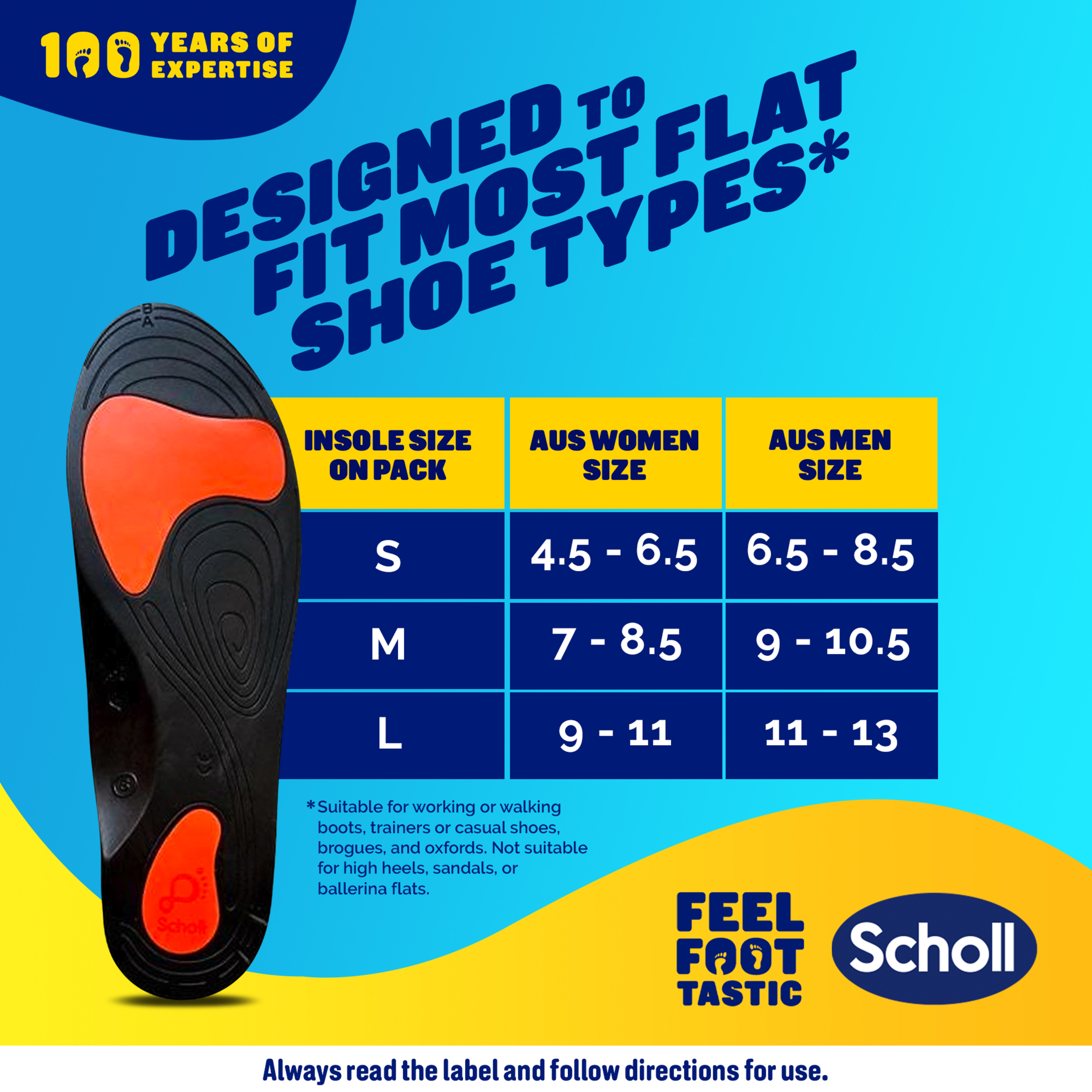 SCHOLL IN BALANCE LOWER BACK ORTHOTIC INSOLES L - Image 10