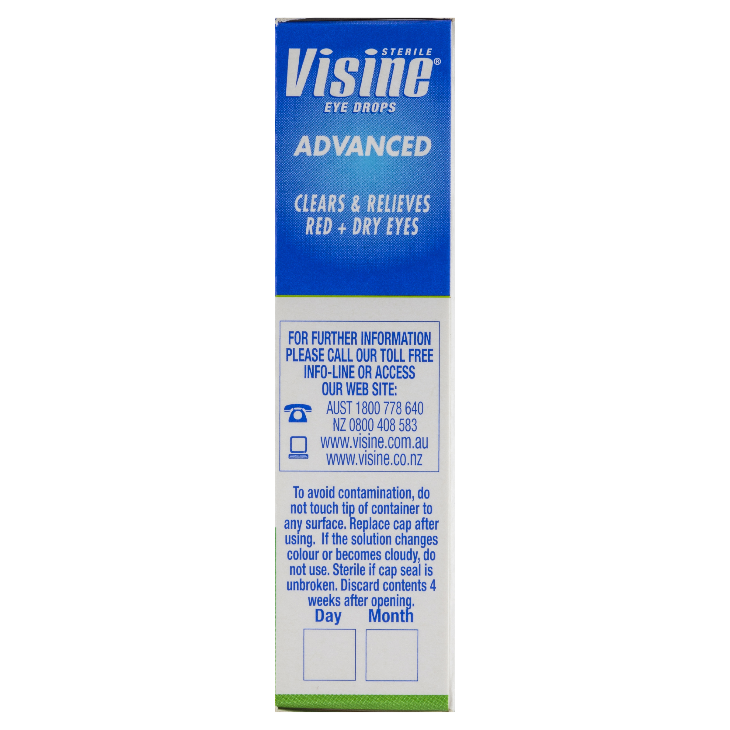 VISINE ADVANCED EYE DROPS 15ML - Image 6