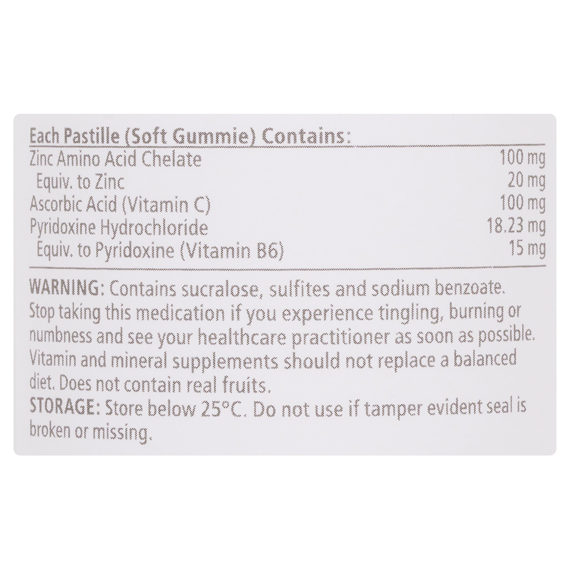NATURES WAY HIGH STRENGTH ZINC + GUMMIES 60 - Image 5