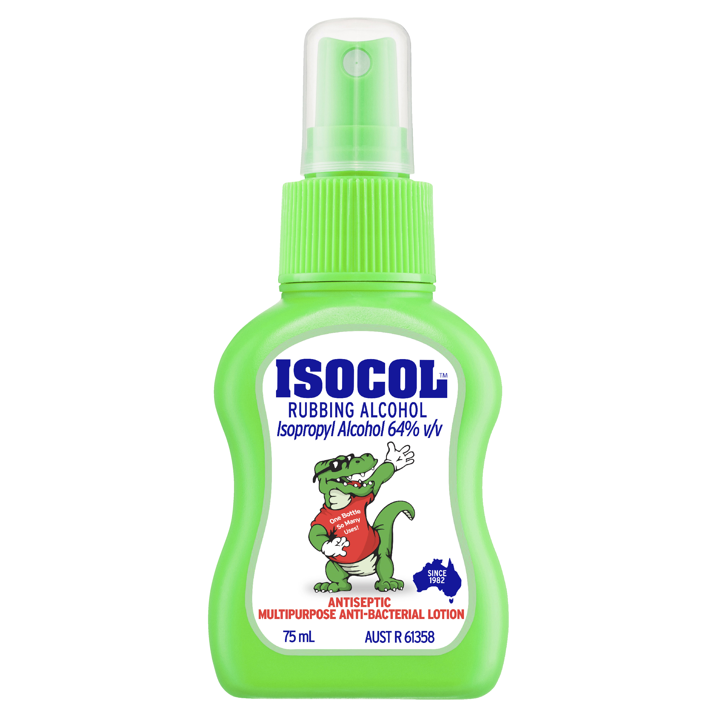 ISOCOL RUBBING ALCOHOL ANTISEPTIC SPRAY 75ML