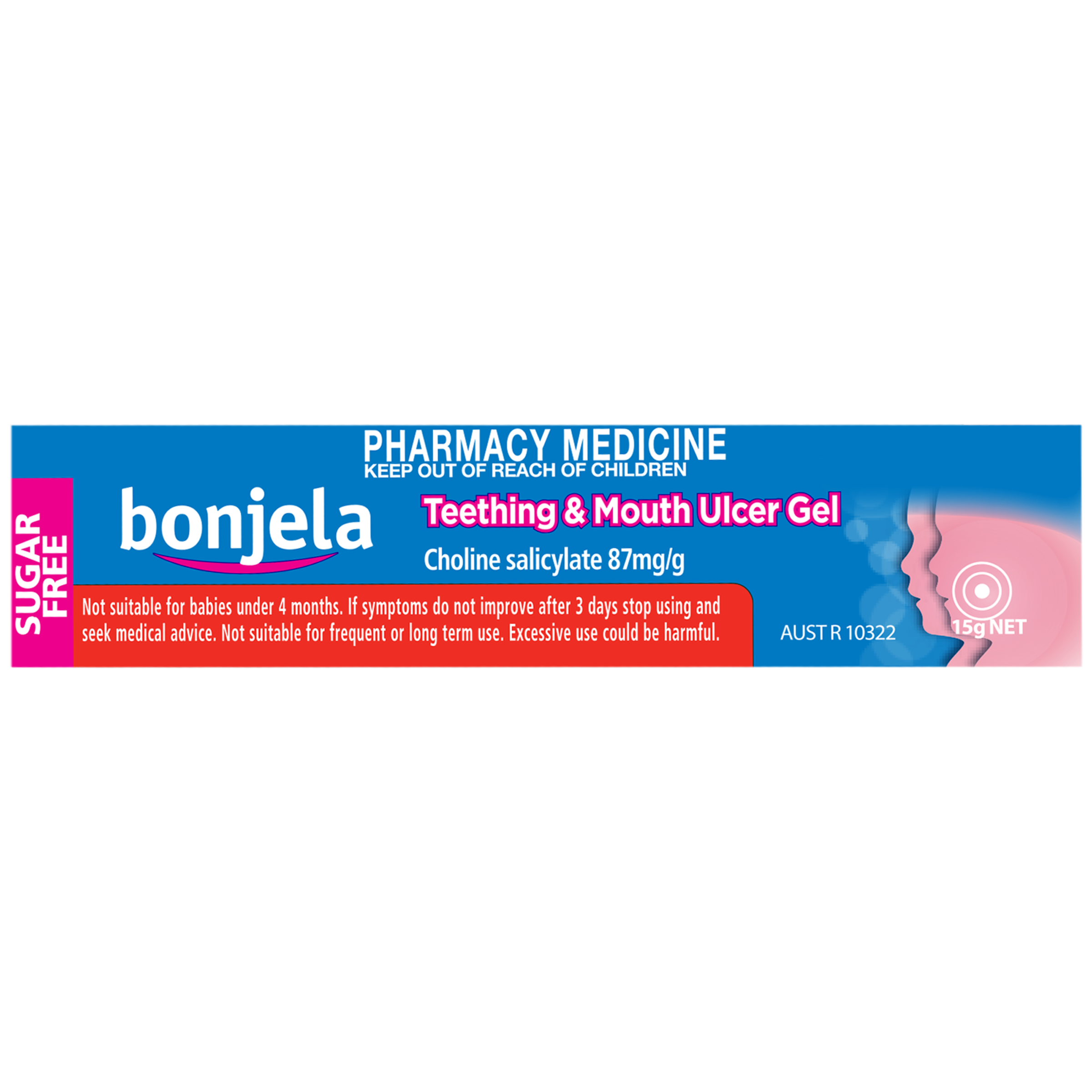 BONJELA TEETHING & MOUTH ULCER GEL 15G - Image 2