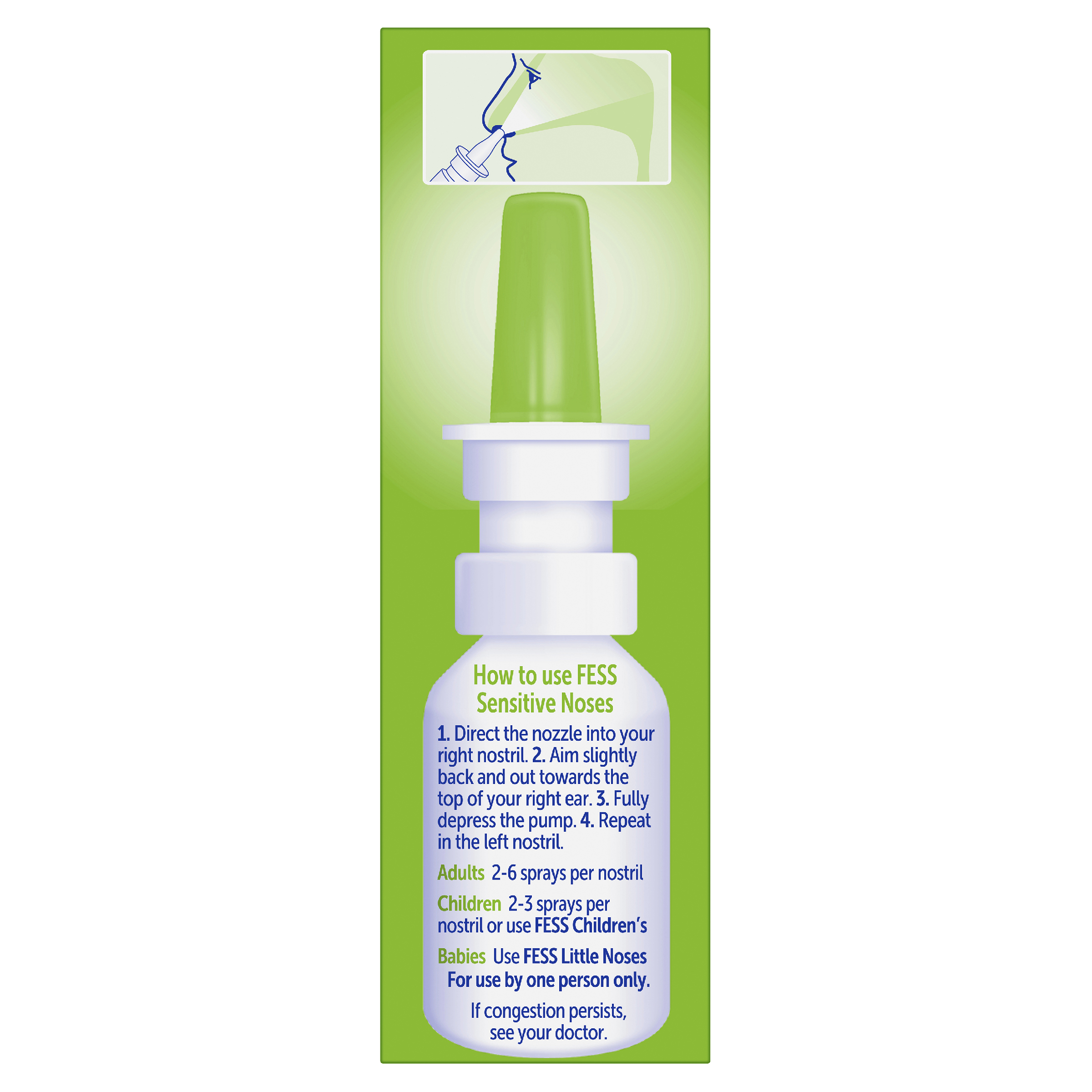 FESS SENSITIVE NOSES NASAL SPRAY 30ML - Image 4
