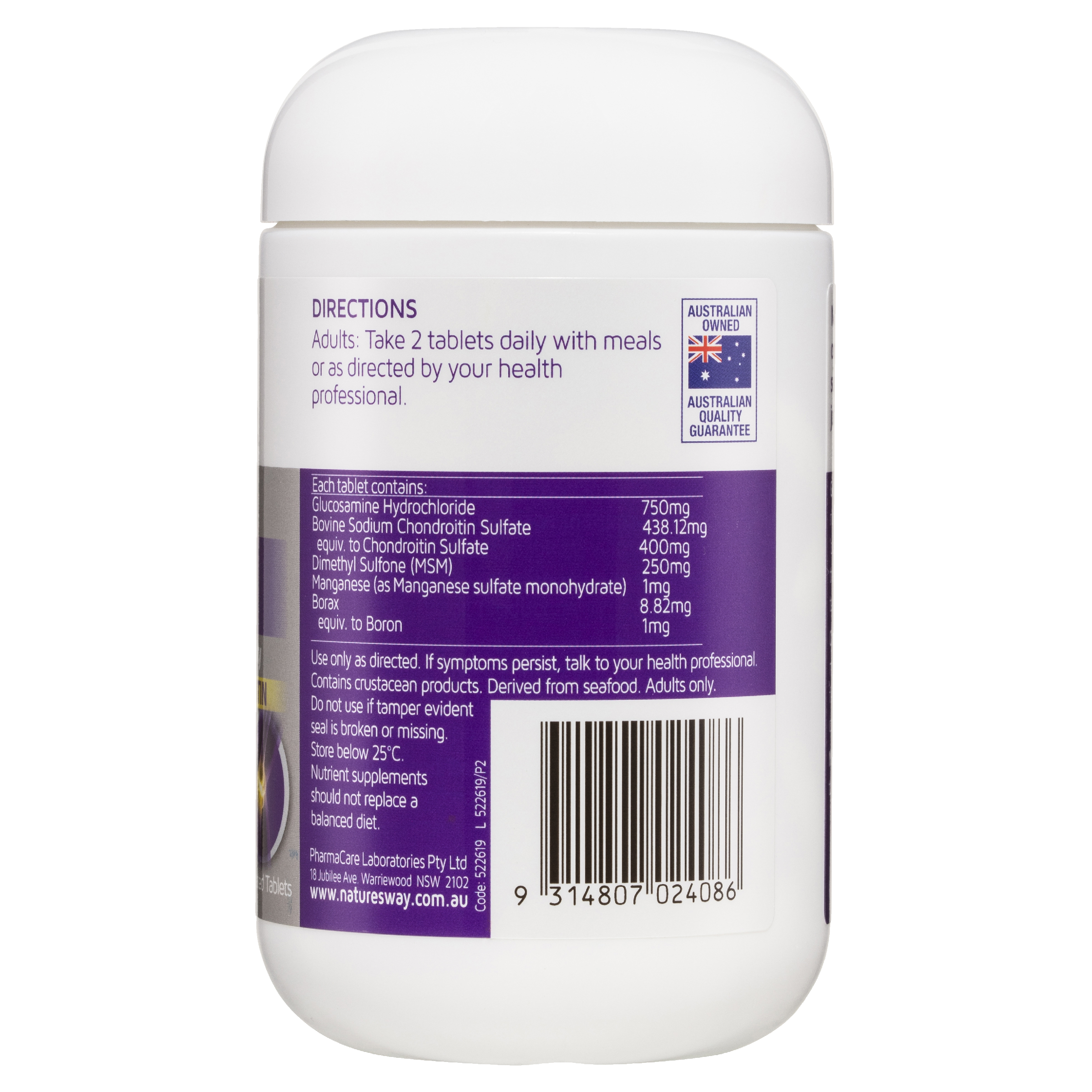 NATURES WAY JOINT RESTORE TRIPLE ACTION 120 TABLET - Image 2