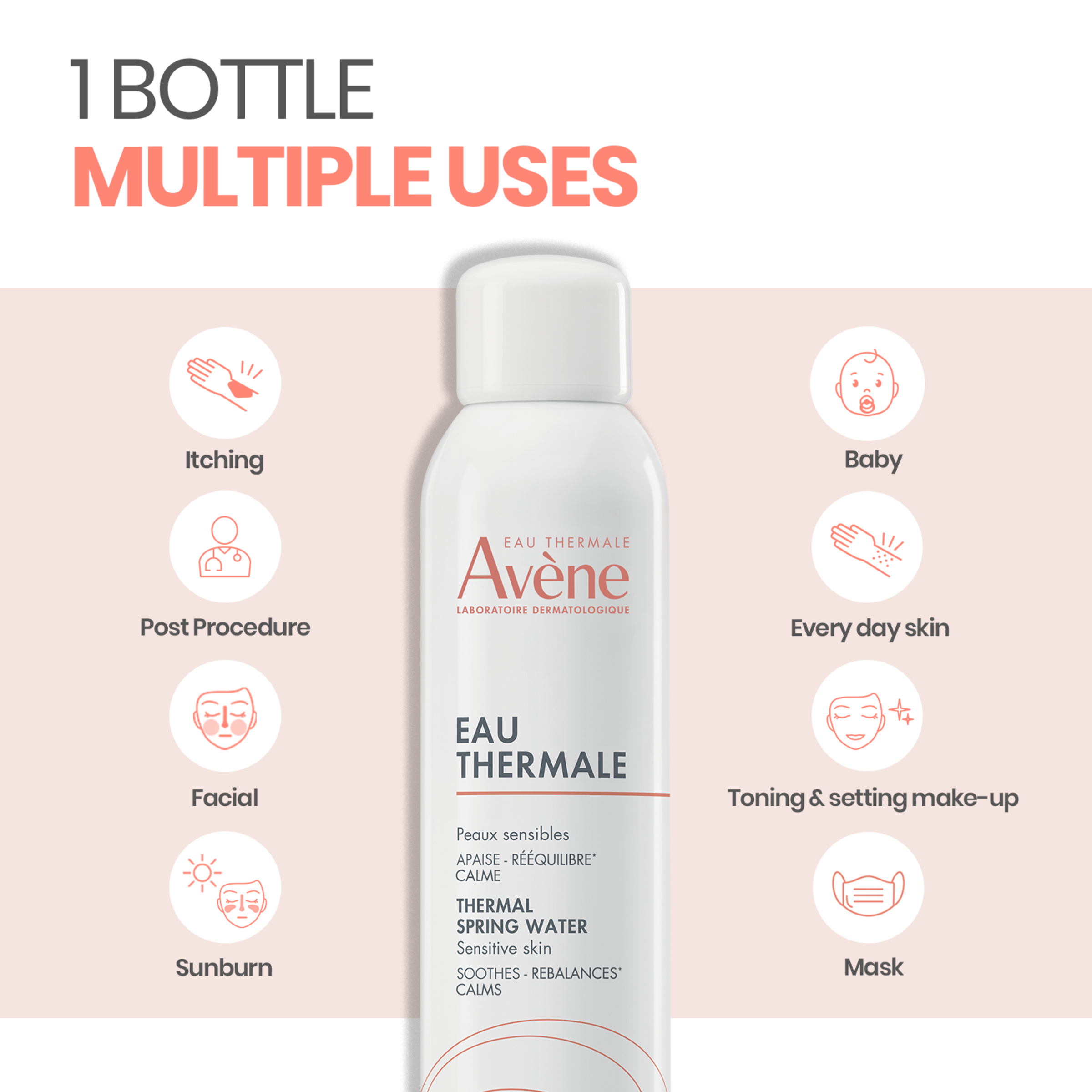 AVENE THERMAL SPRING WATER SPRAY 150ML - Image 4