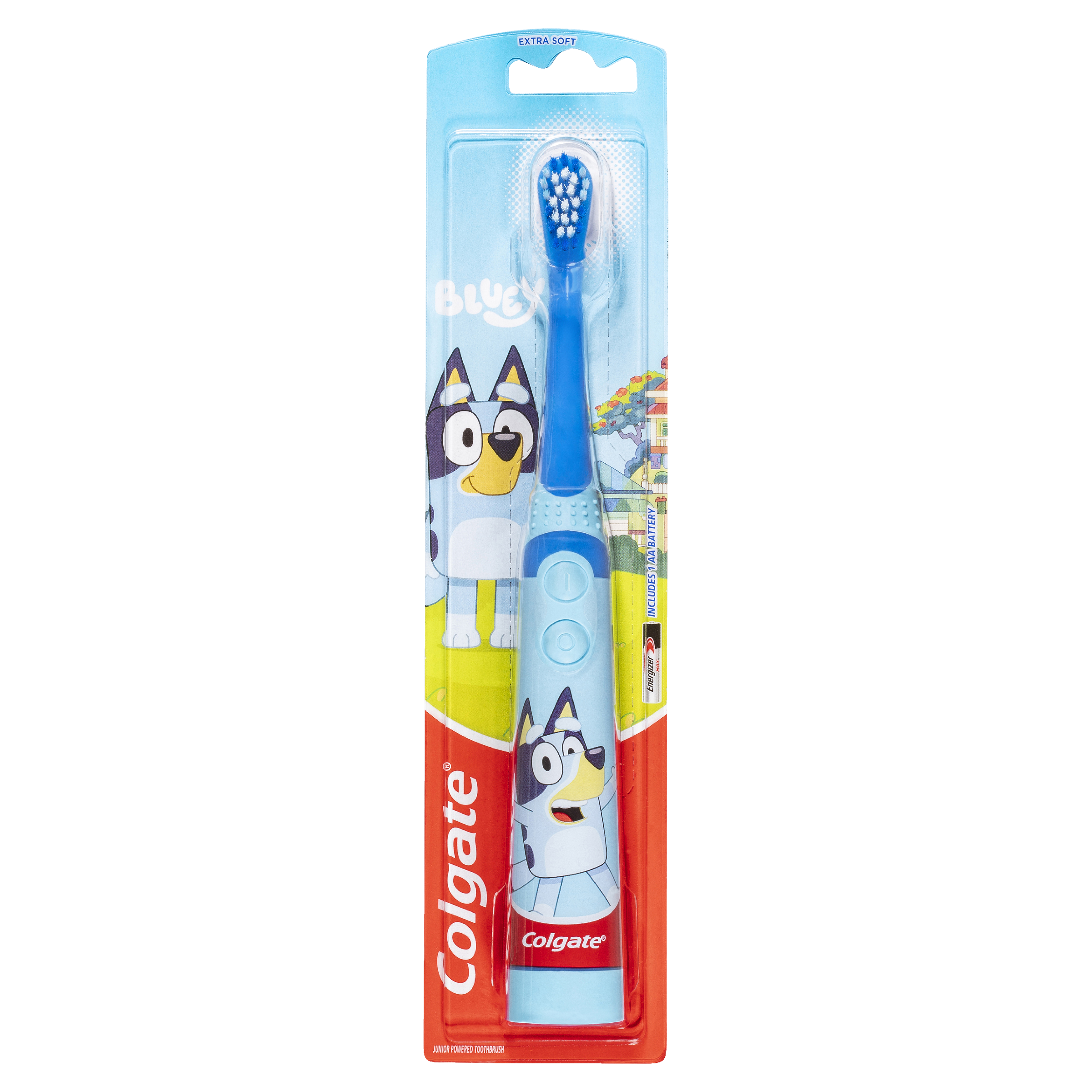 COLGATE TOOTHBRUSH KIDS POWER SONIC BLUEY EXTRA SOFT 1 PACK