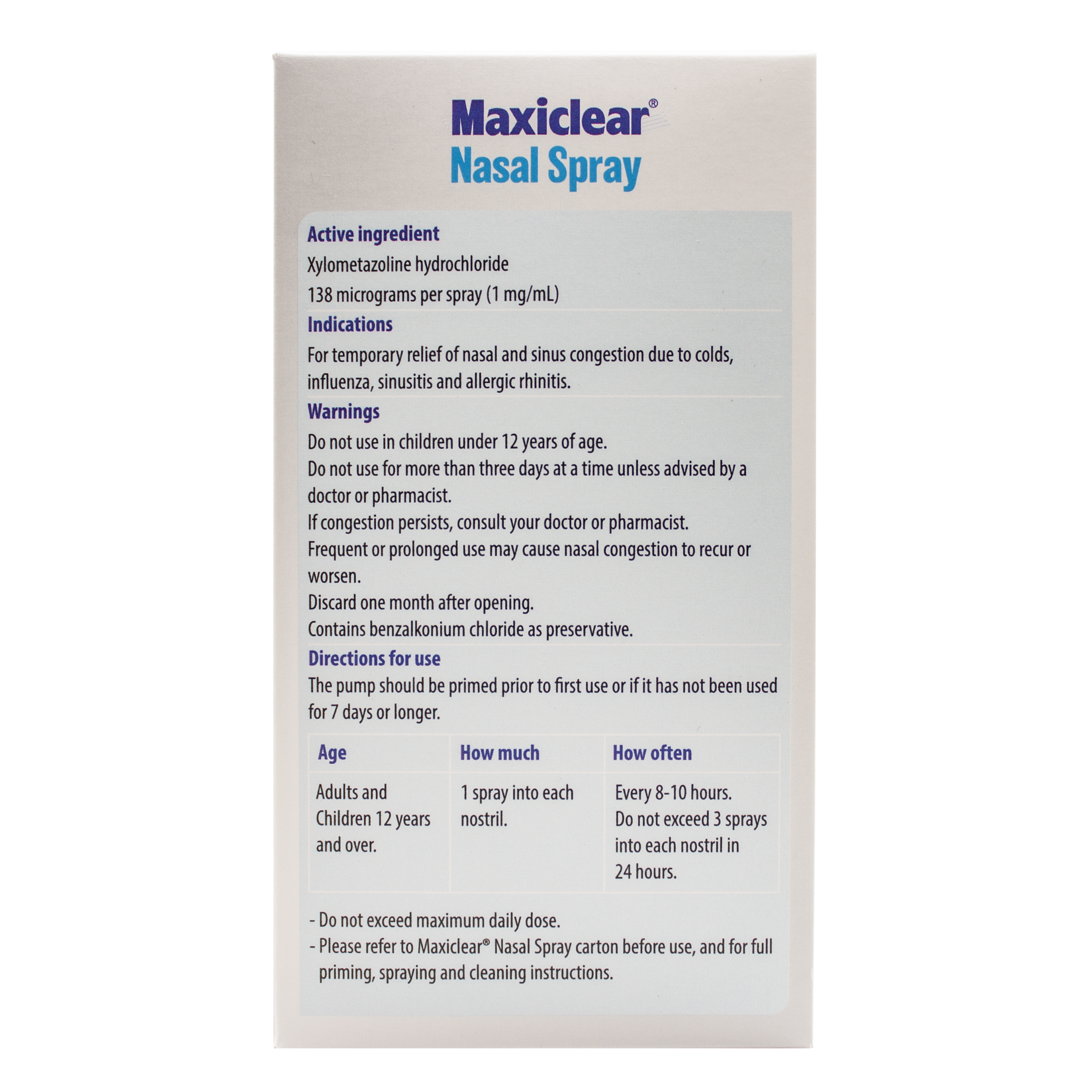 MAXIGESIC COLD & FLU SINUS & PAIN KIT - Image 6