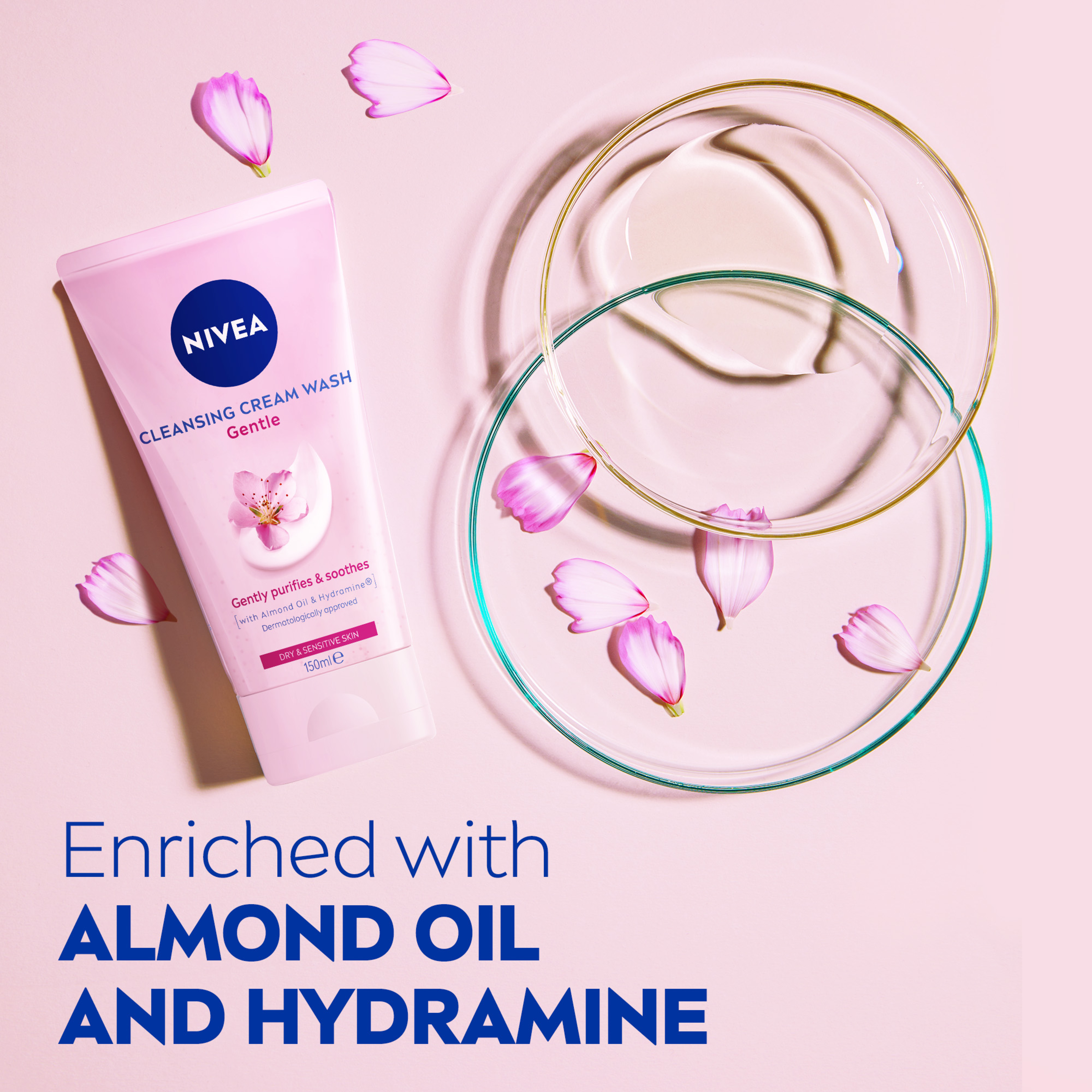 NIVEA DAILY ESSENTIALS GENTLE CREAM WASH 150ML - Image 6