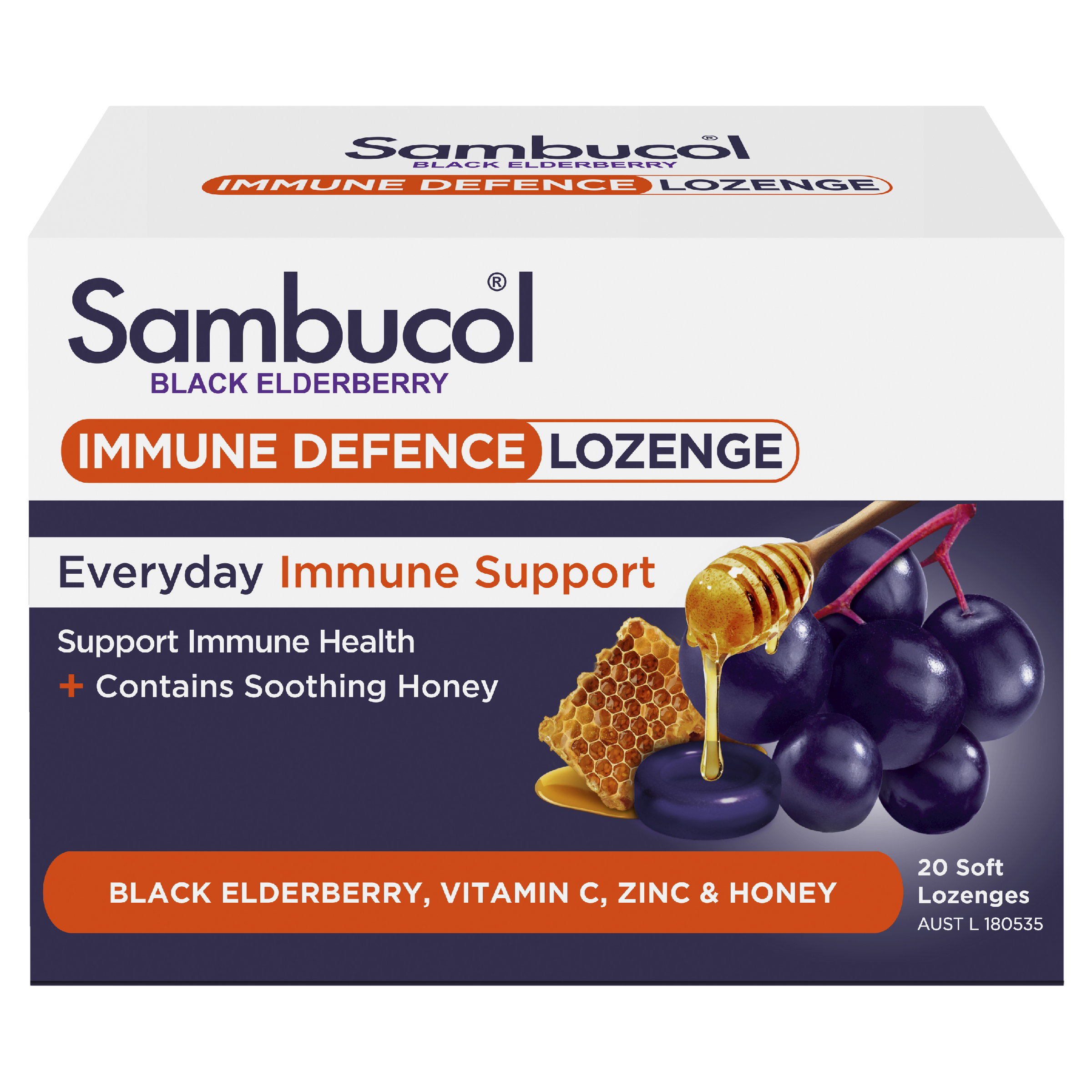 SAMBUCOL IMMUNE DEFENCE 20 LOZENGES