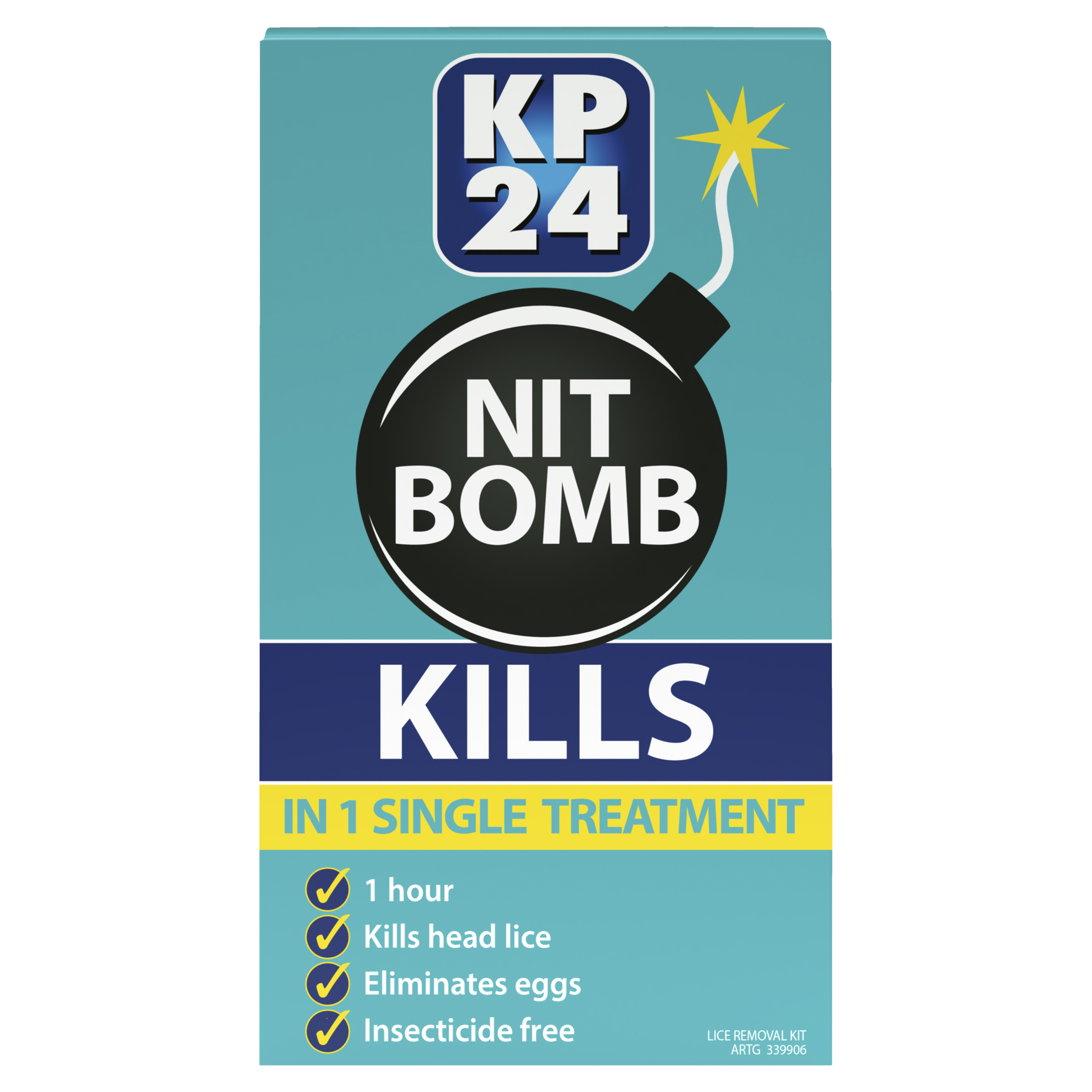 KP24 HEAD LICE NIT BOMB 50ML
