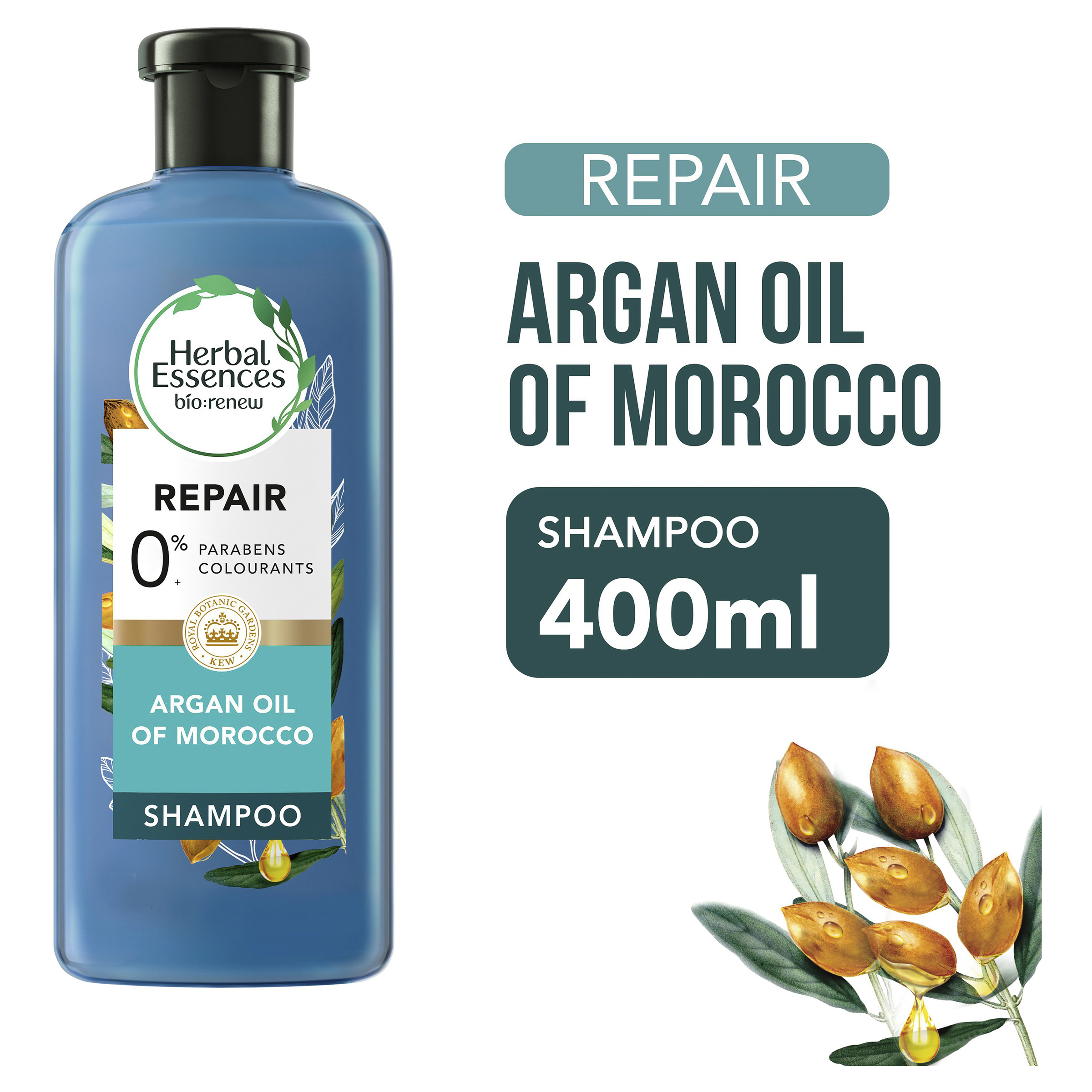 HERBAL ESSENCES BIO RENEW ARGAN OIL SHAMPOO 400ML - Image 10