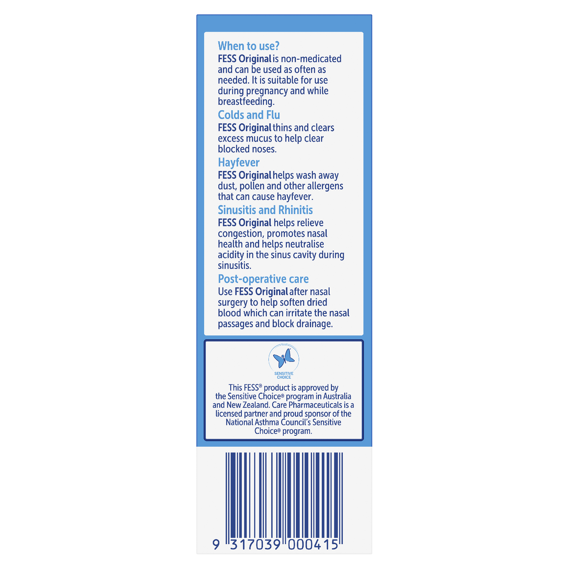 FESS NASAL SPRAY 75ML - Image 3