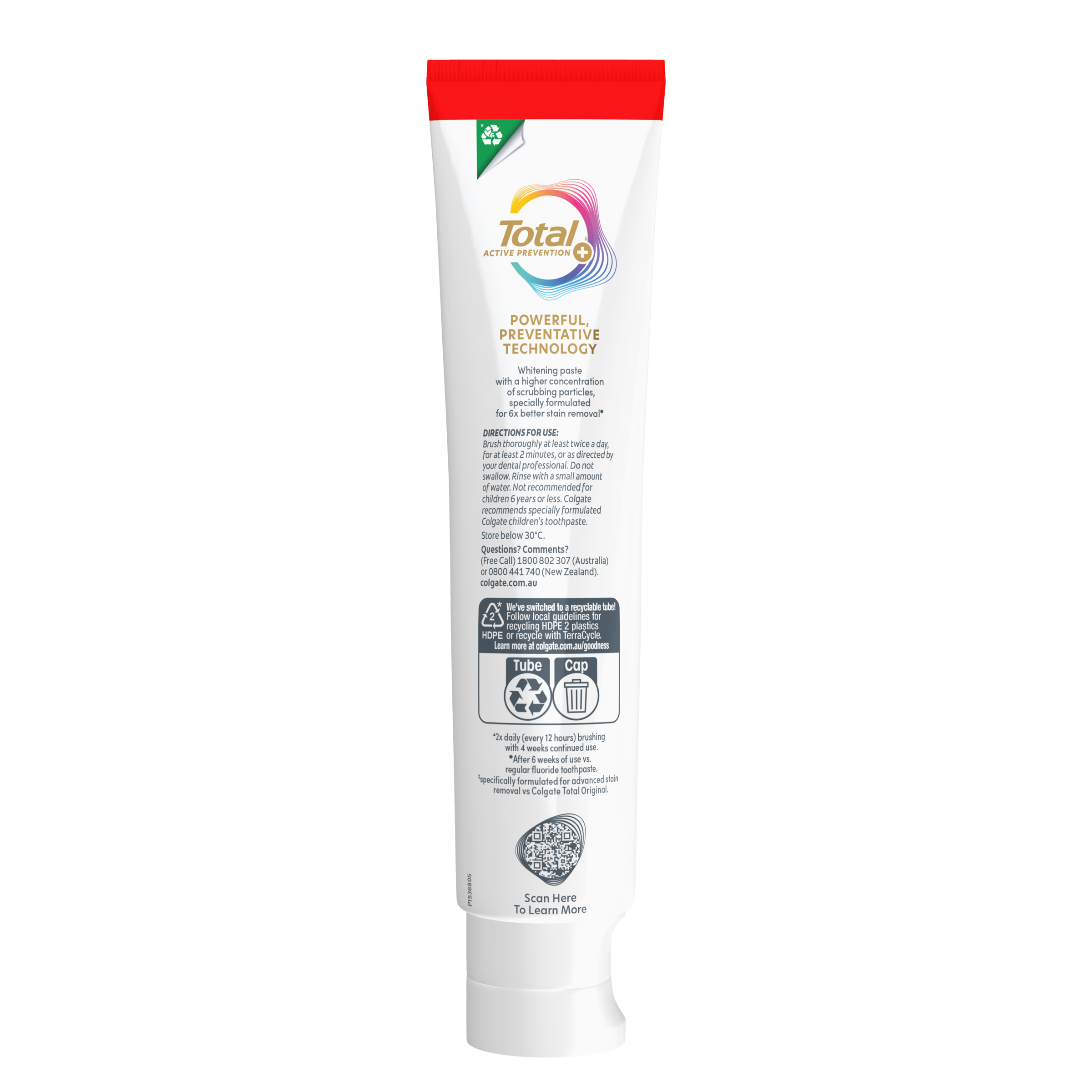 COLGATE TOOTHPASTE TOTAL ADVANCED WHITENING 200G - Image 10