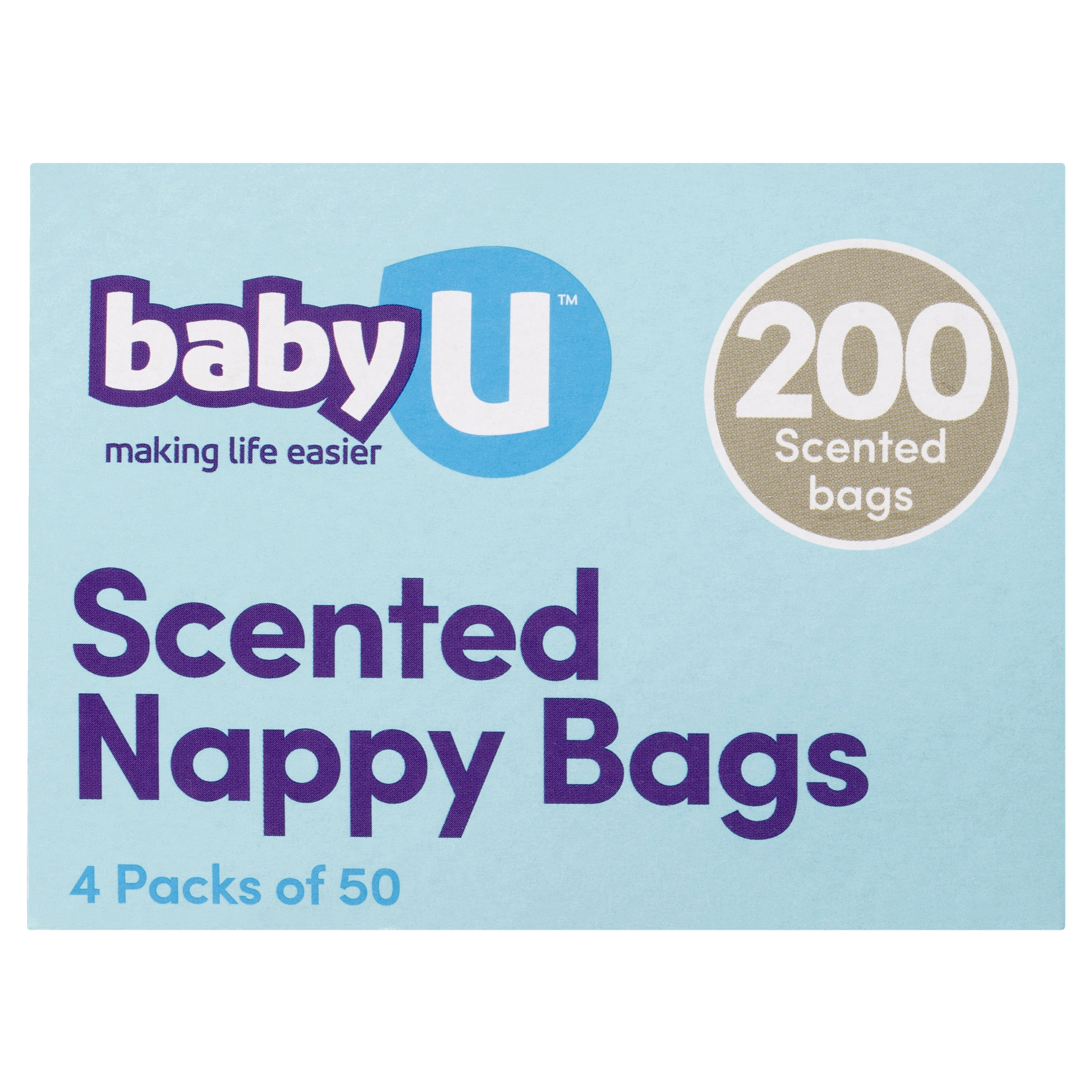 BABY U SCENTED NAPPY BAGS 200 PACK - Image 5