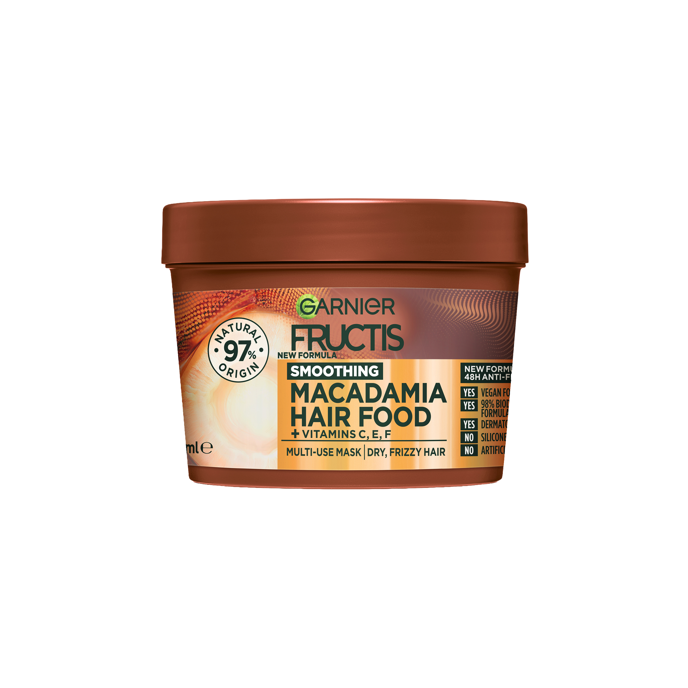 GARNIER FRUCTIS HAIR FOOD MACADAMIA TREATMENT 390ML