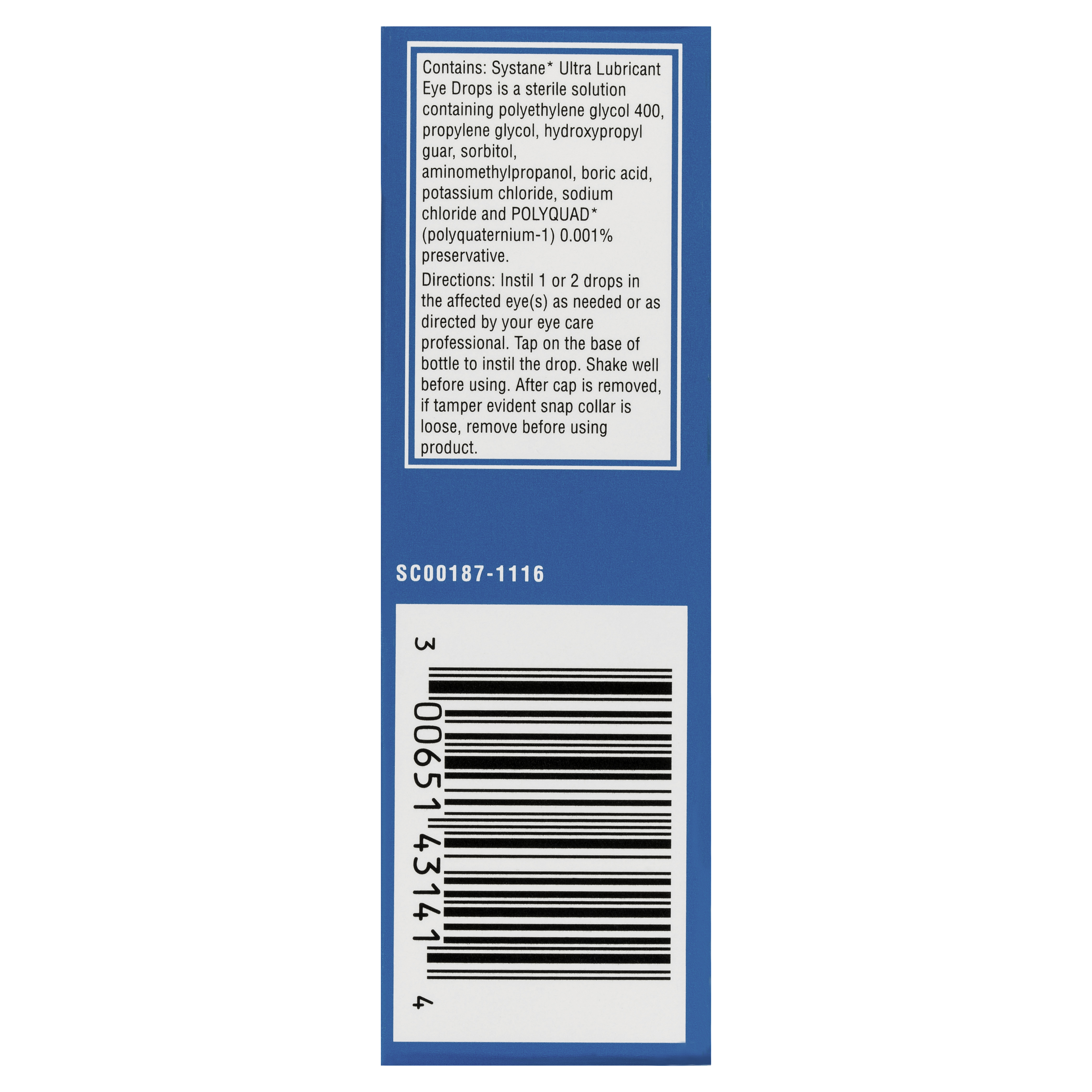 SYSTANE ULTRA LUBRICANT EYE DROPS 10ML TWIN PACK - Image 3