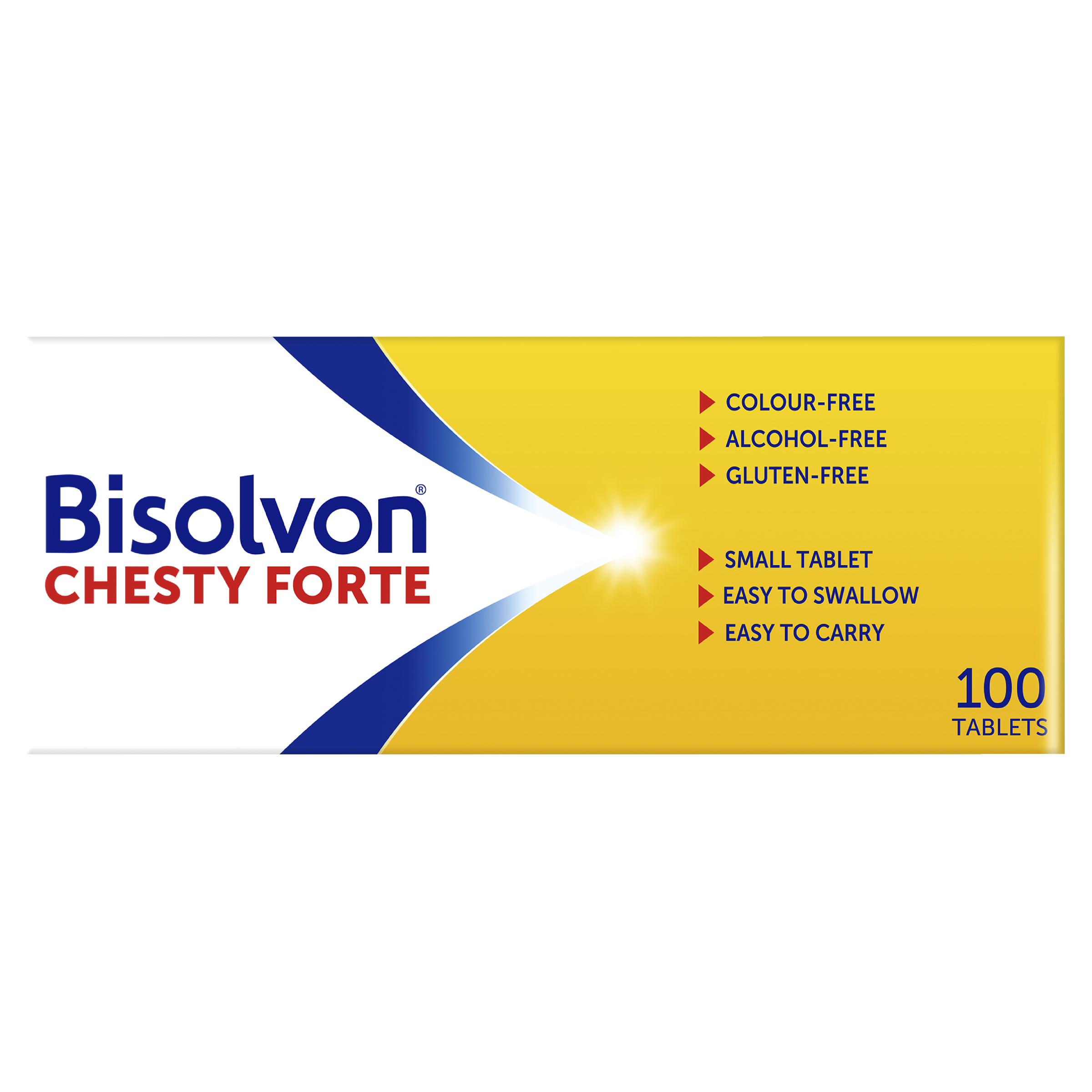 BISOLVON CHESTY FORTE 8MG 100 TABLETS - Image 3