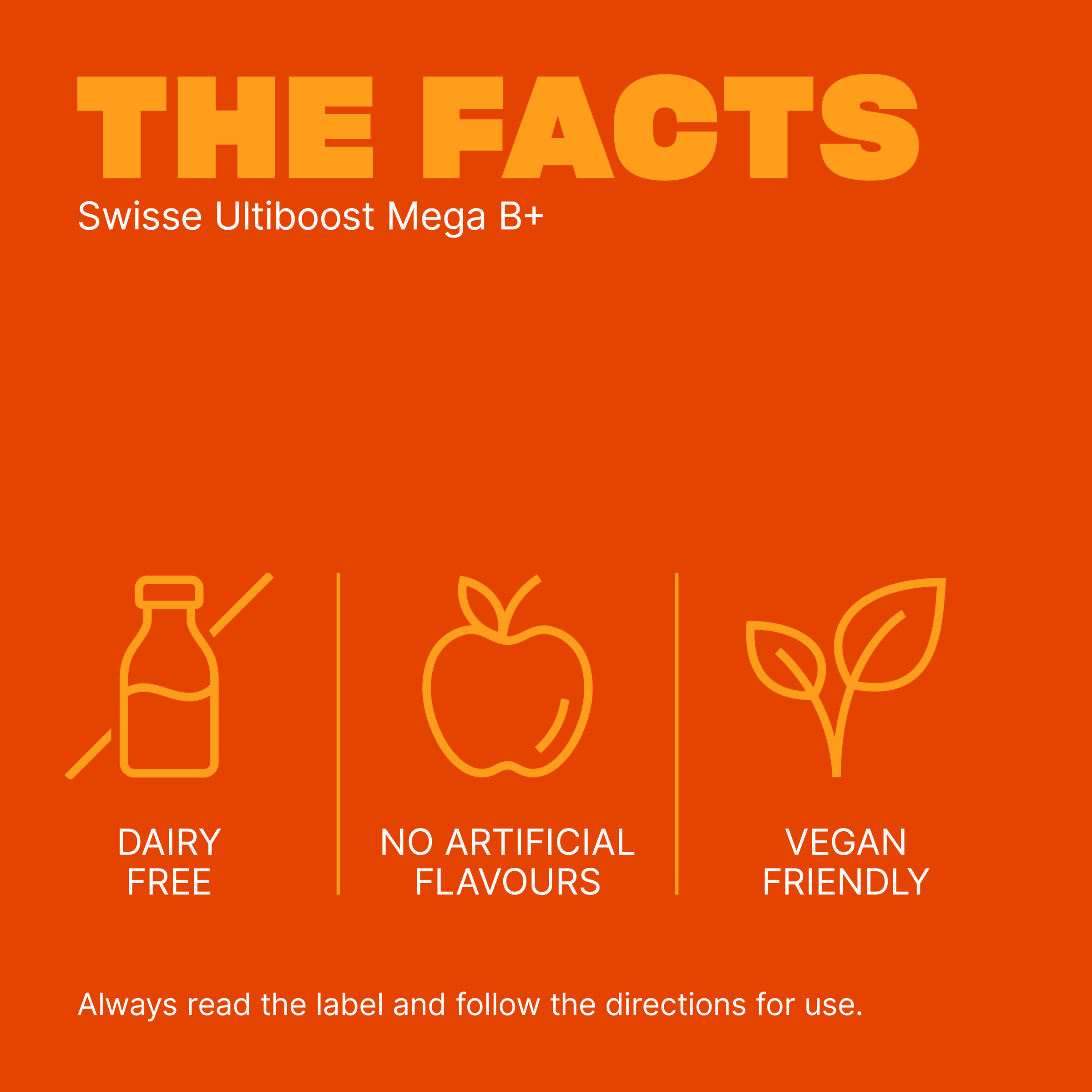 SWISSE ULTIBOOST MEGA B+ 60 TABLETS - Image 6