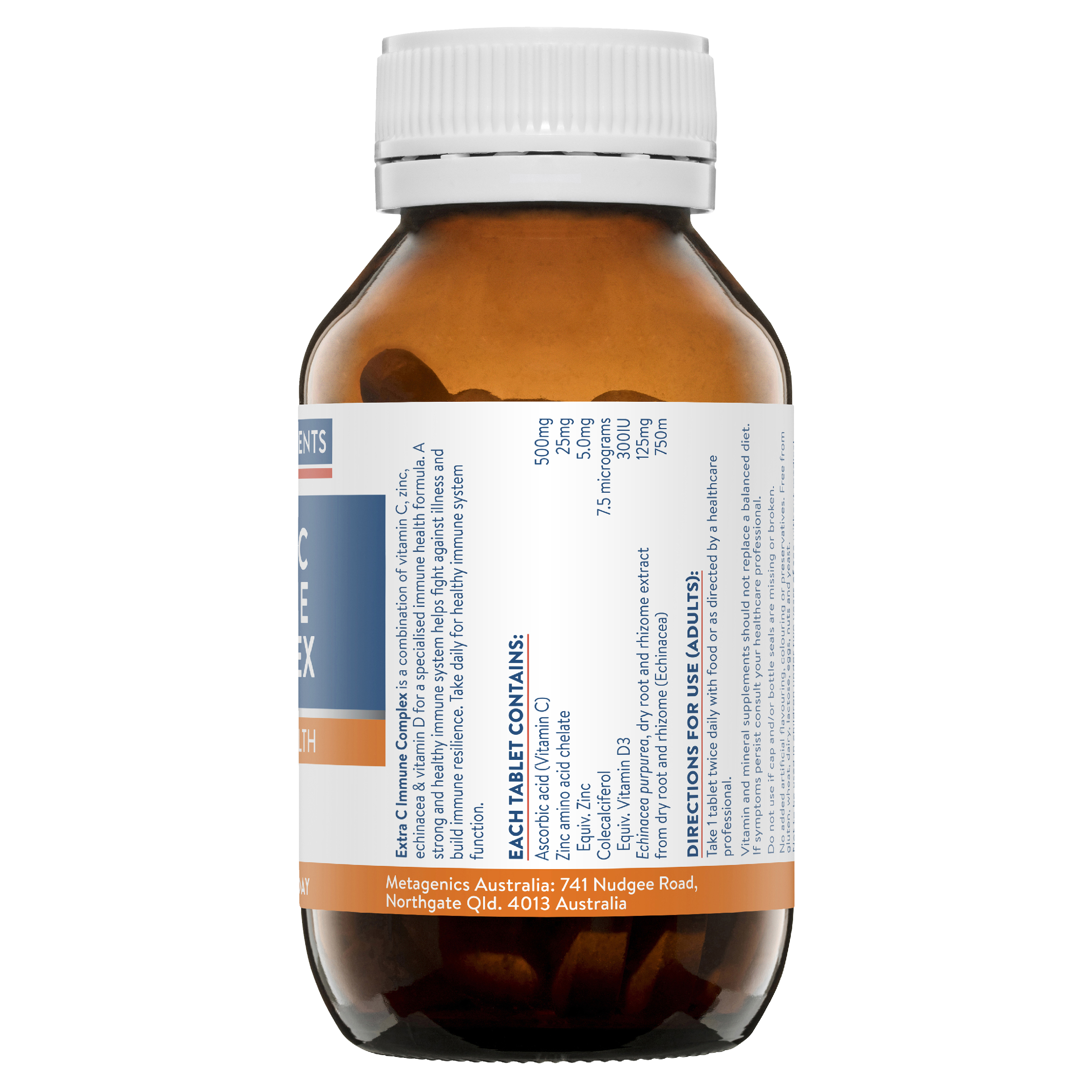 ETHICAL NUTRIENTS EXTRA C IMMUNE COMPLEX 60 CAPSULES - Image 3