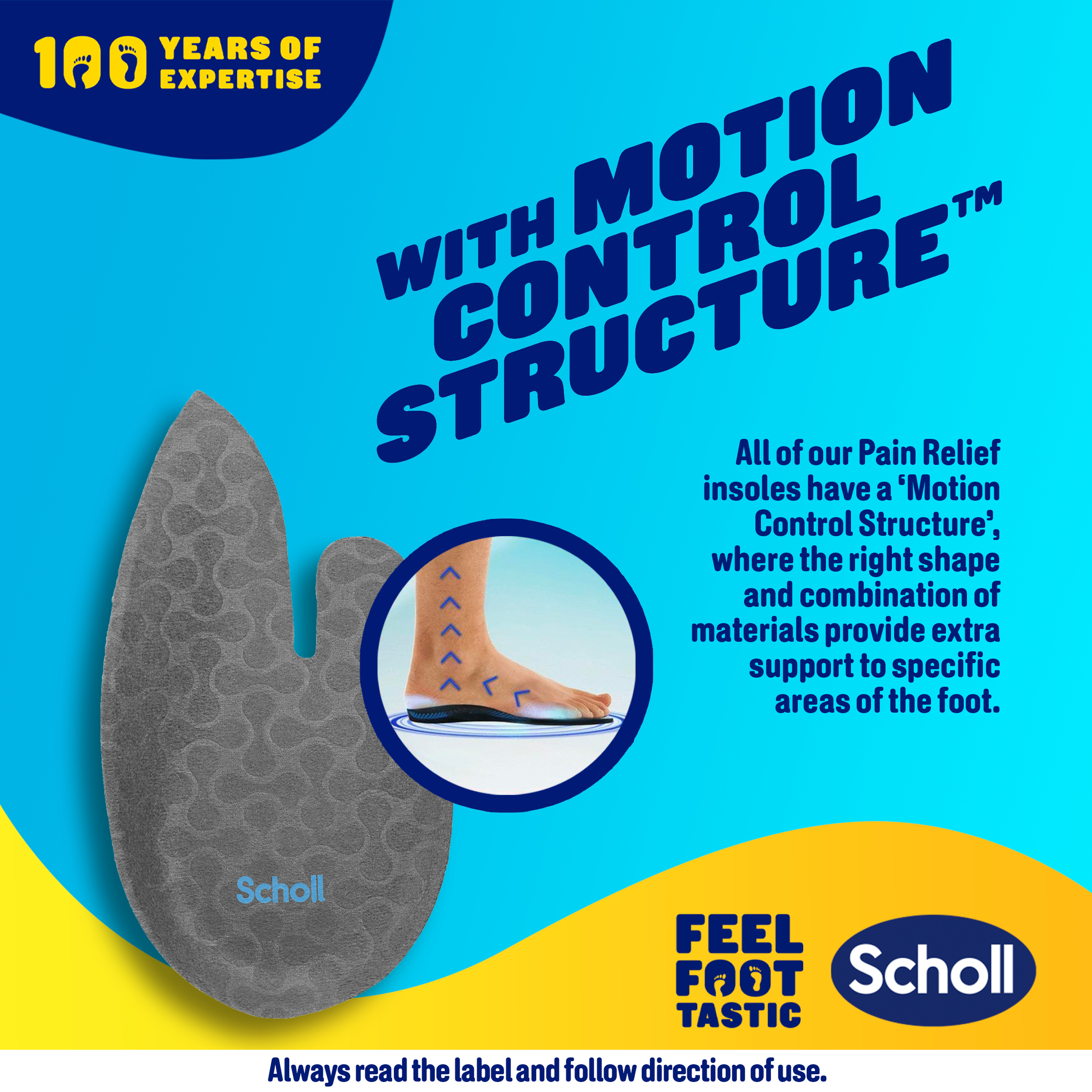 SCHOLL IN BALANCE HEEL & ANKLE ORTHOTIC INSOLES L - Image 7