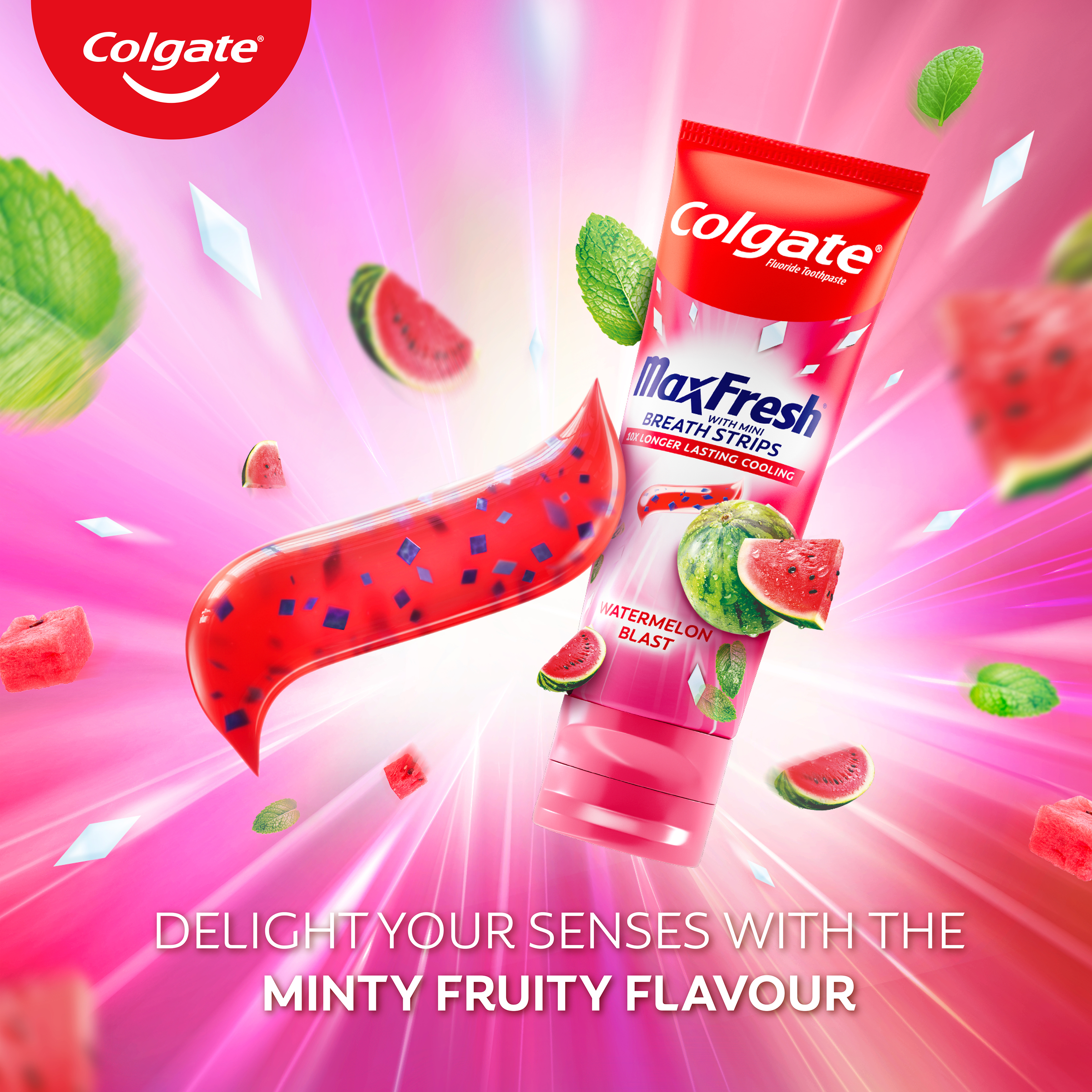 COLGATE TOOTHPASTE MAX FRESH WATERMELON 100G - Image 7