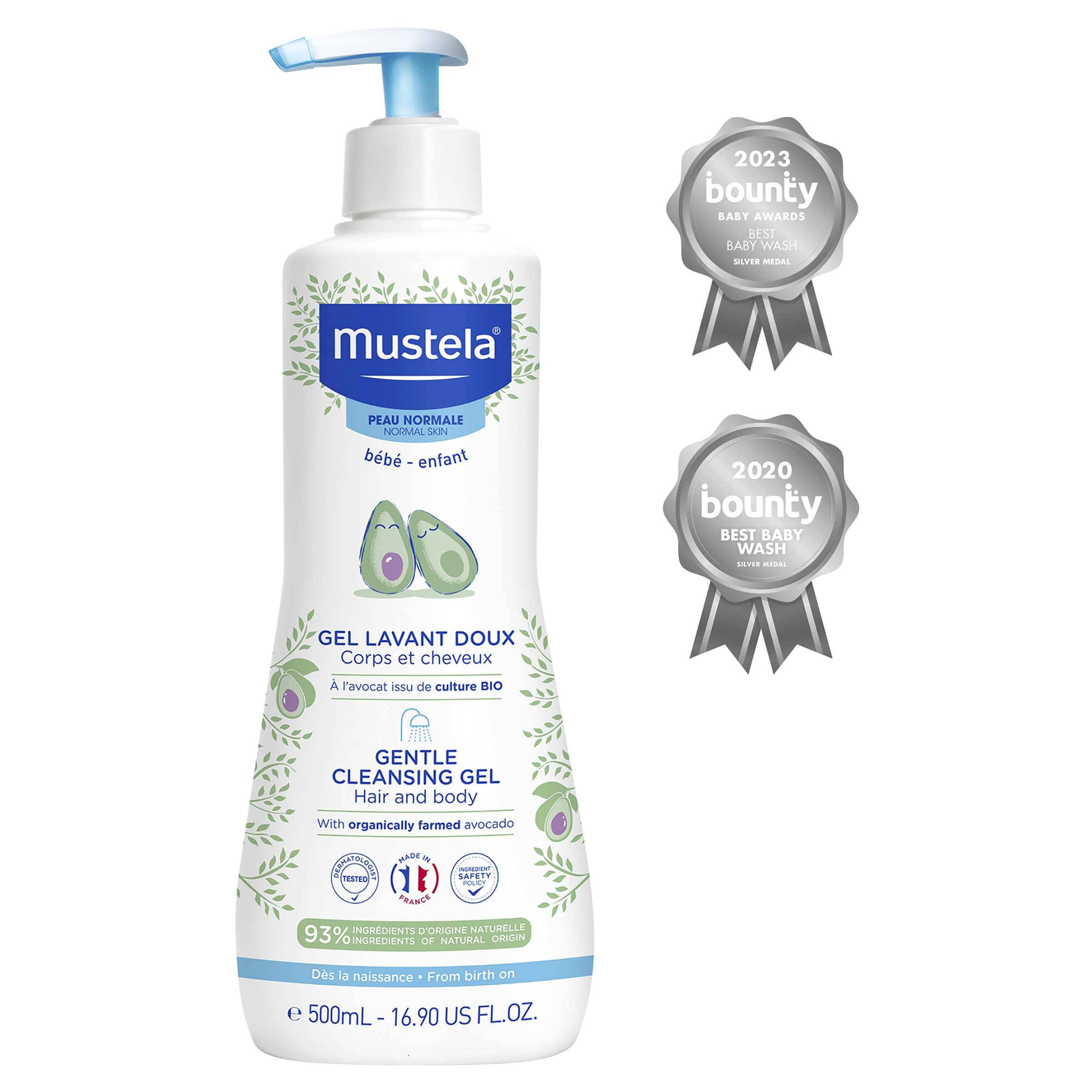 MUSTELA BEBE GENTLE CLEANSING GEL 500ML - Image 5