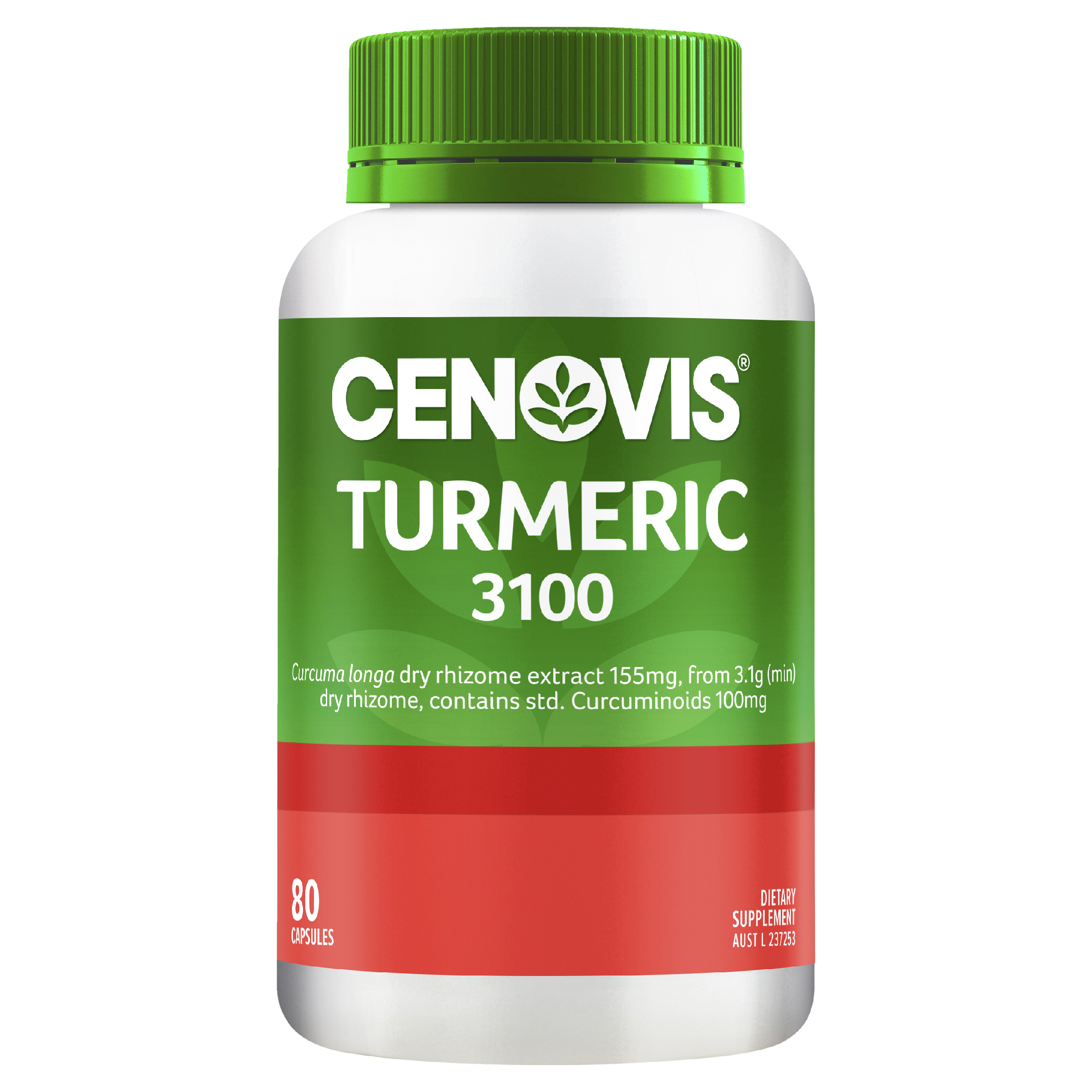 CENOVIS TURMERIC 3100 80 CAPSULES - Image 9