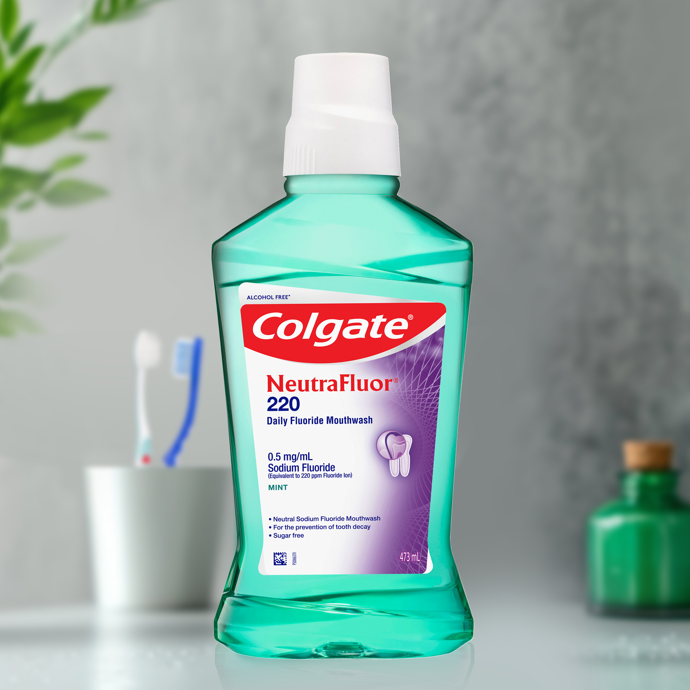 COLGATE MOUTHWASH NEUTRAFLUOR 220 ALCOHOL FREE 473ML - Image 4