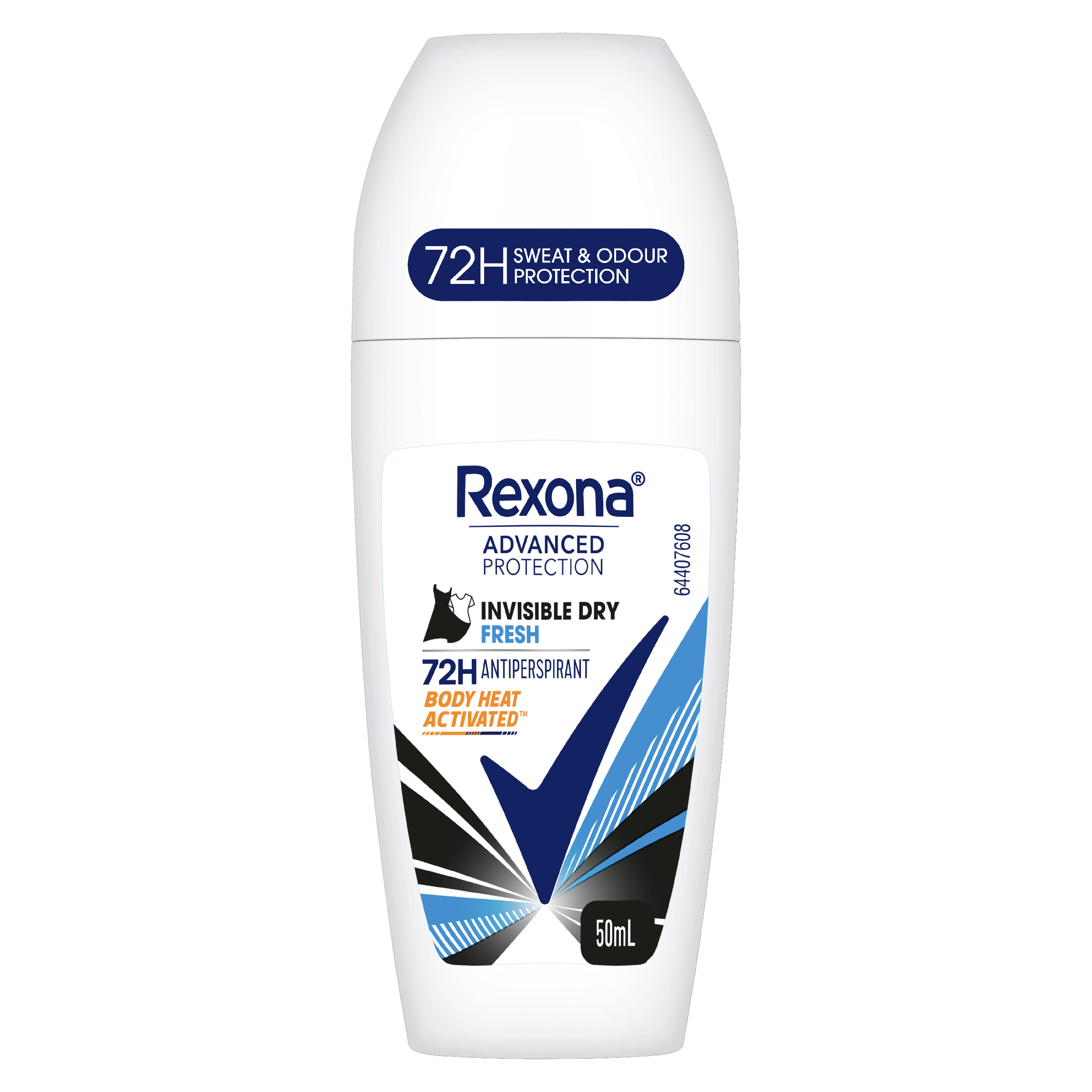 REXONA WOMEN ADVANCED 72HR INVISIBLE FRESH ROLL ON 50ML