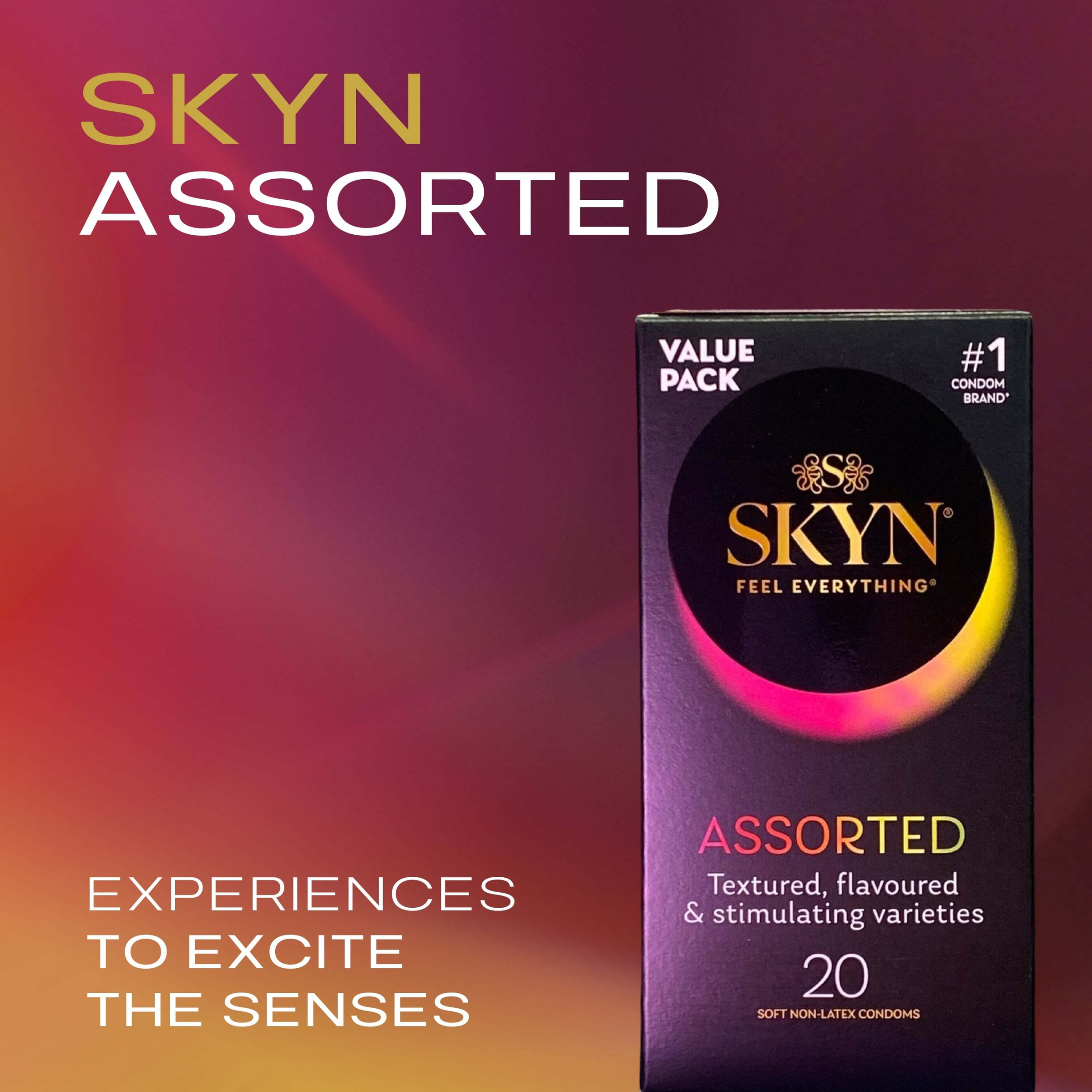 SKYN ASSORTED CONDOMS 20 PACK - Image 5