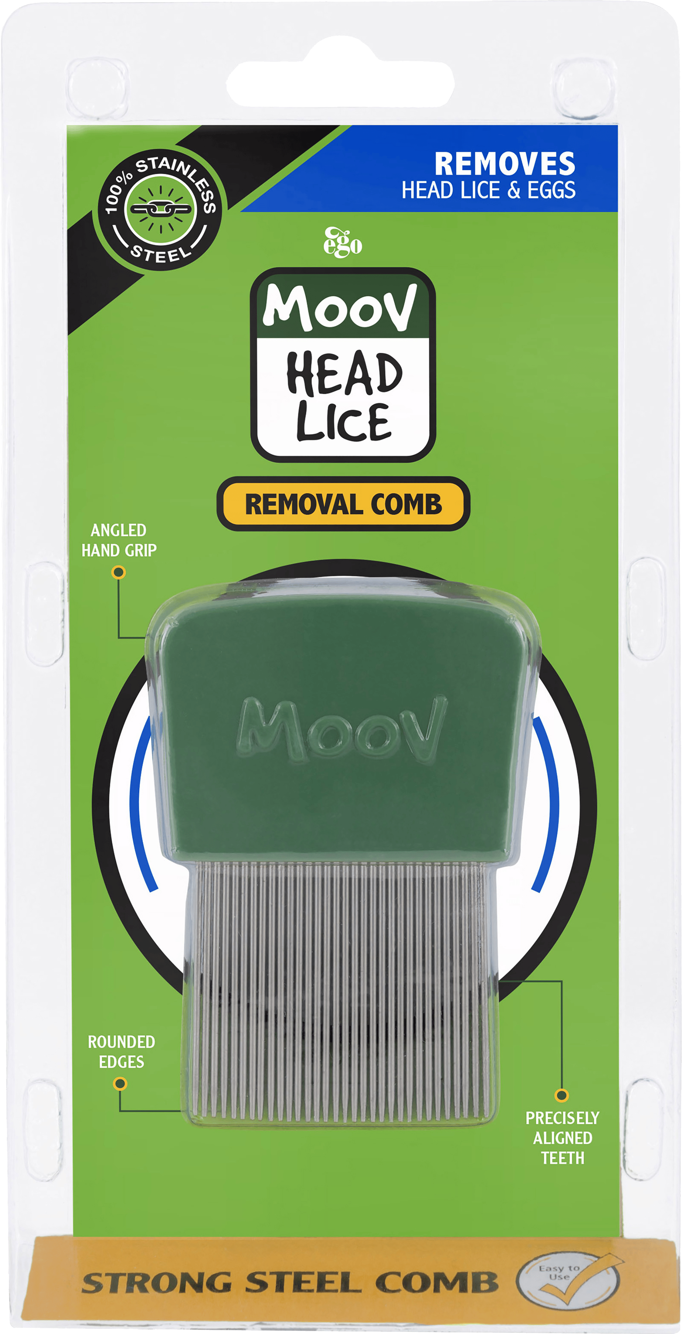 EGO MOOV HEAD LICE COMB