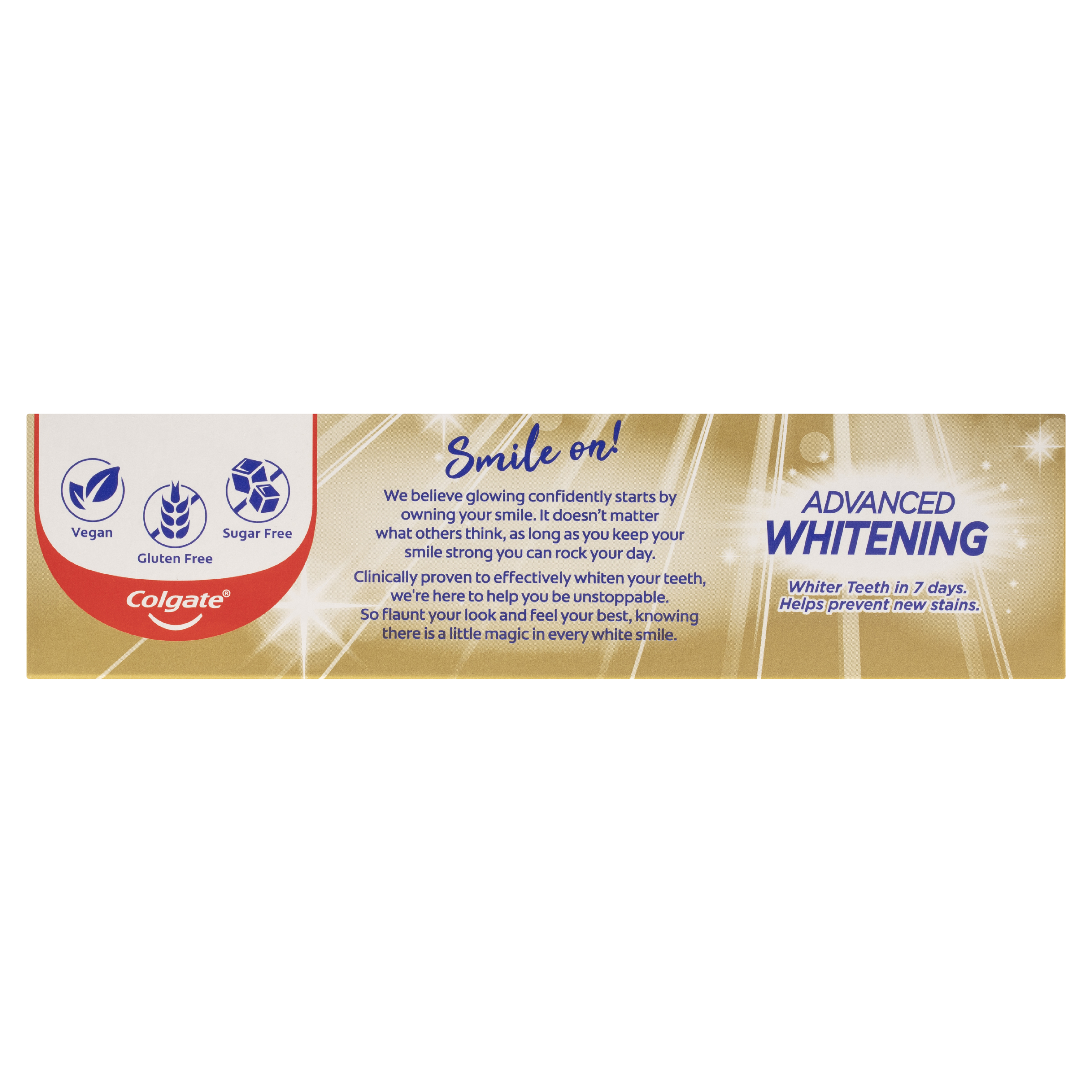 COLGATE TOOTHPASTE ADVANCED WHITENING TARTAR CONTROL 115G - Image 4