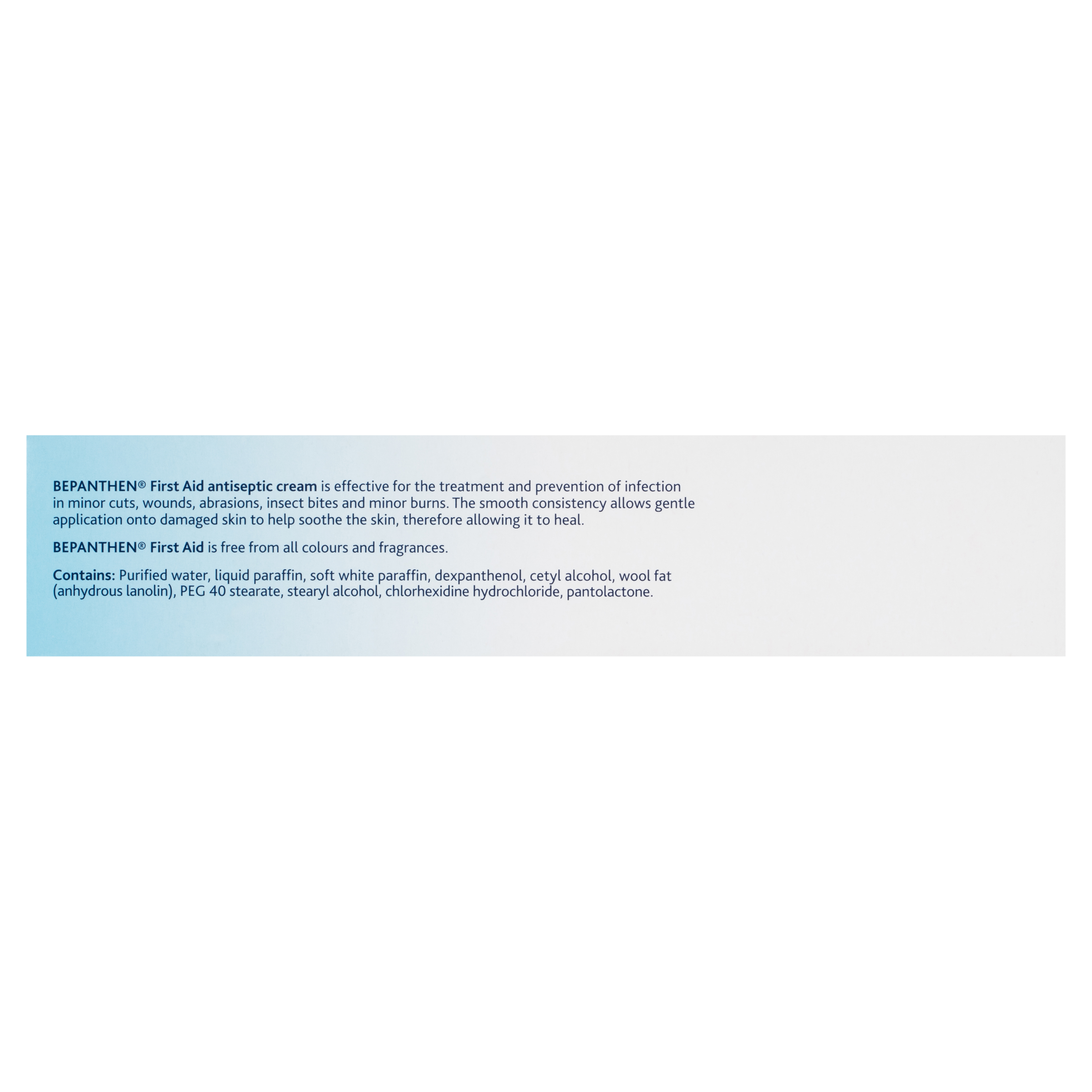 BEPANTHEN FIRST AID CREAM 100G - Image 3