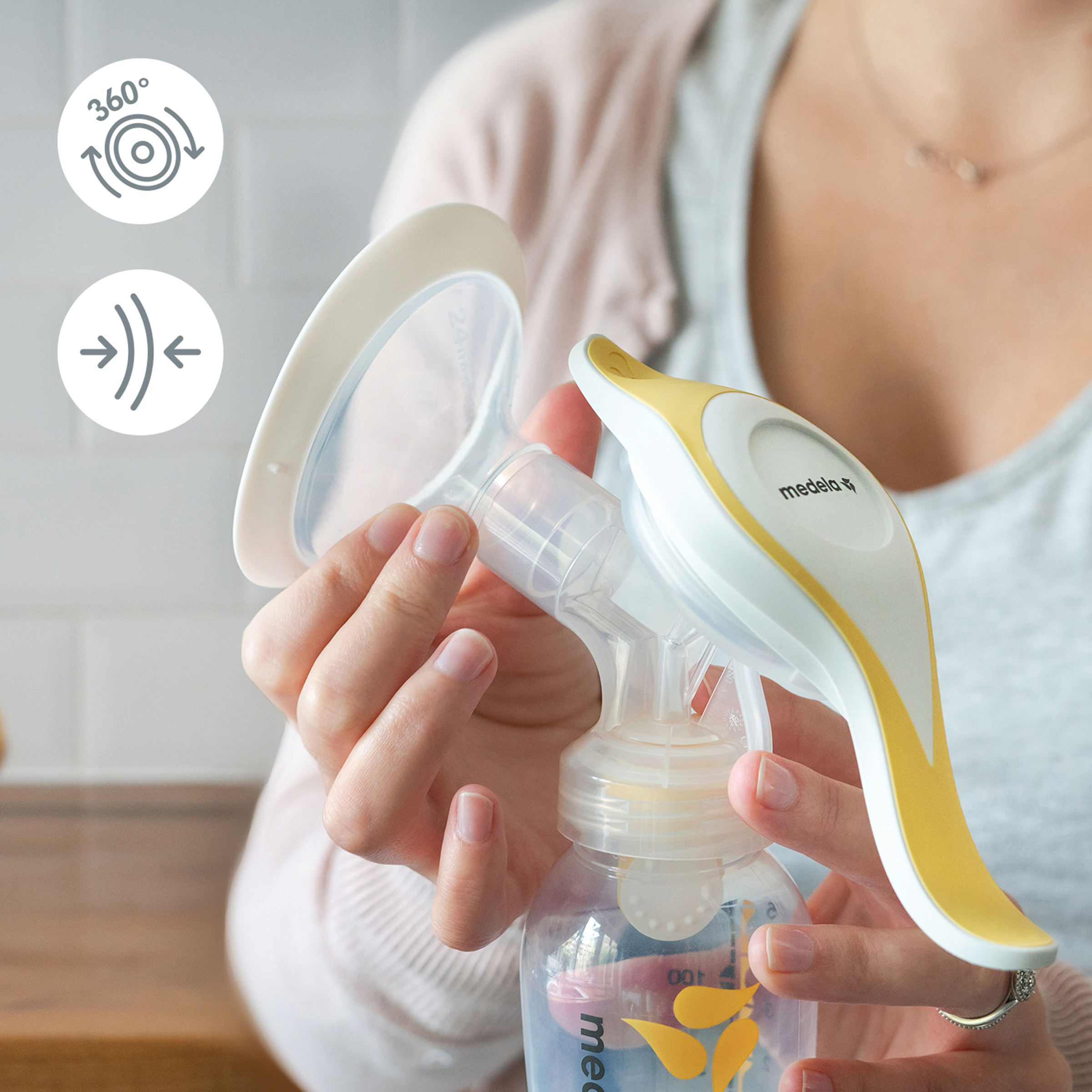 MEDELA HARMONY MANUAL BREAST PUMP - Image 10