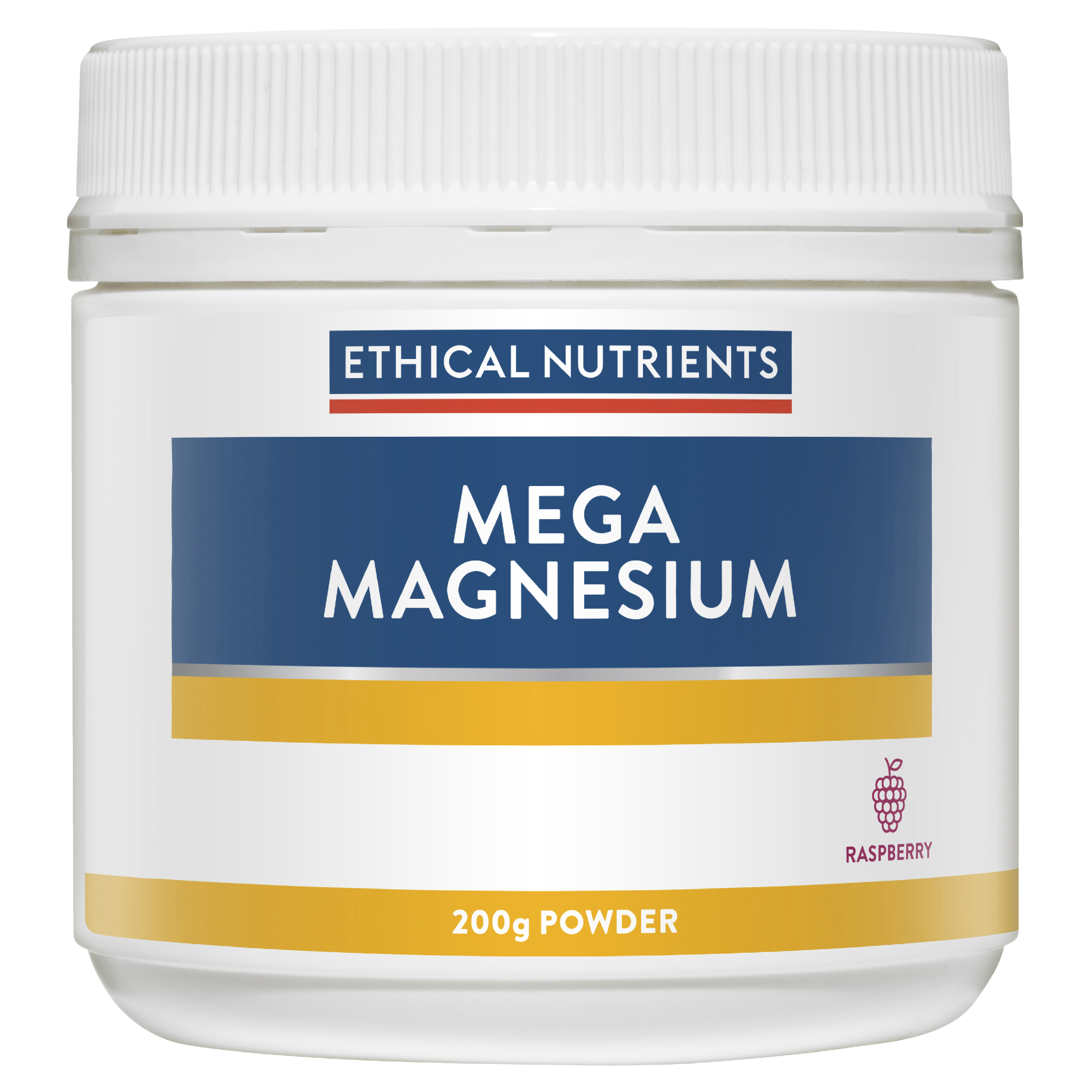 ETHICAL NUTRIENTS MEGA MAGNESIUM RASPBERRY POWDER 450G - Image 5