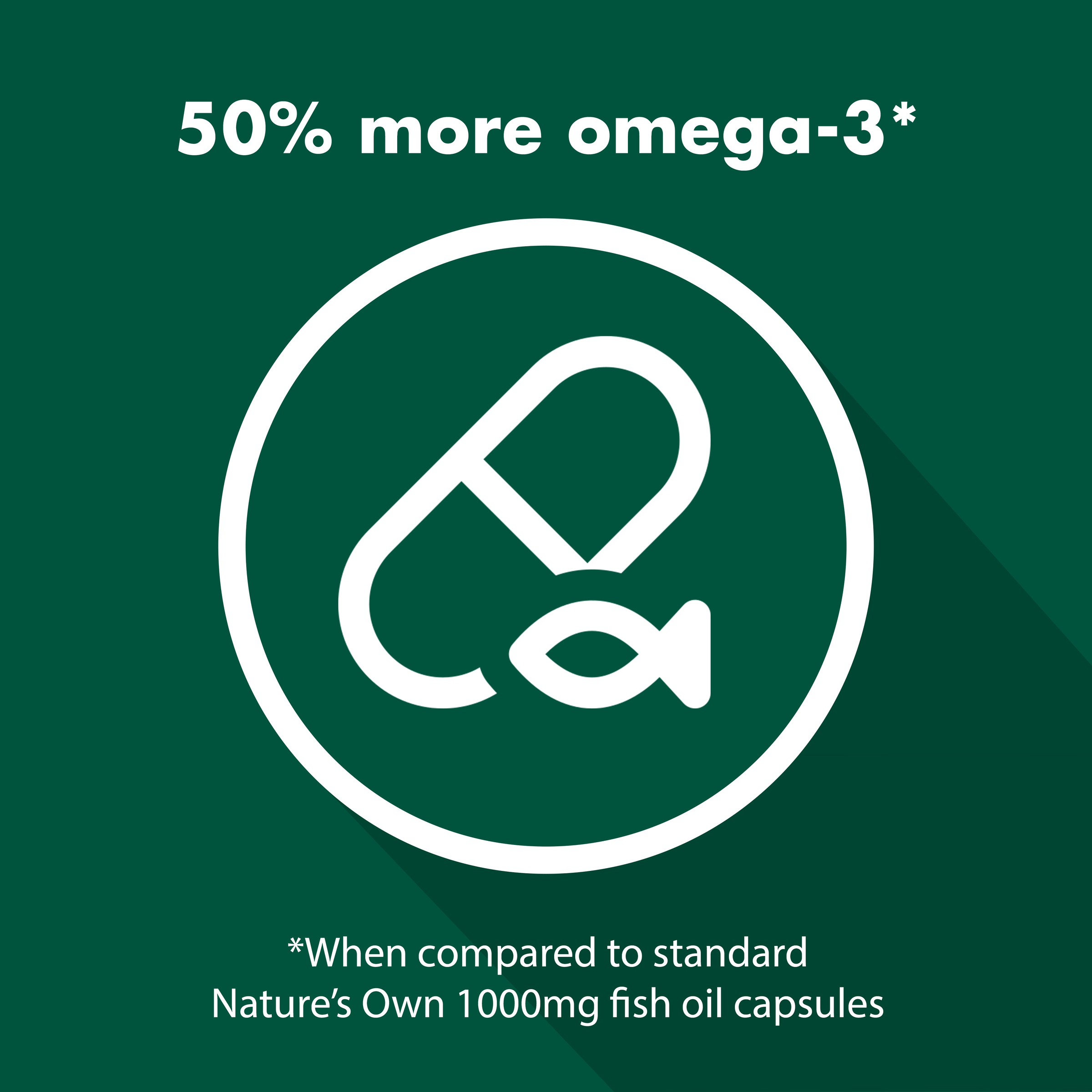 NATURES OWN ODOURLESS FISH OIL 1500MG 400 CAPSULES - Image 6