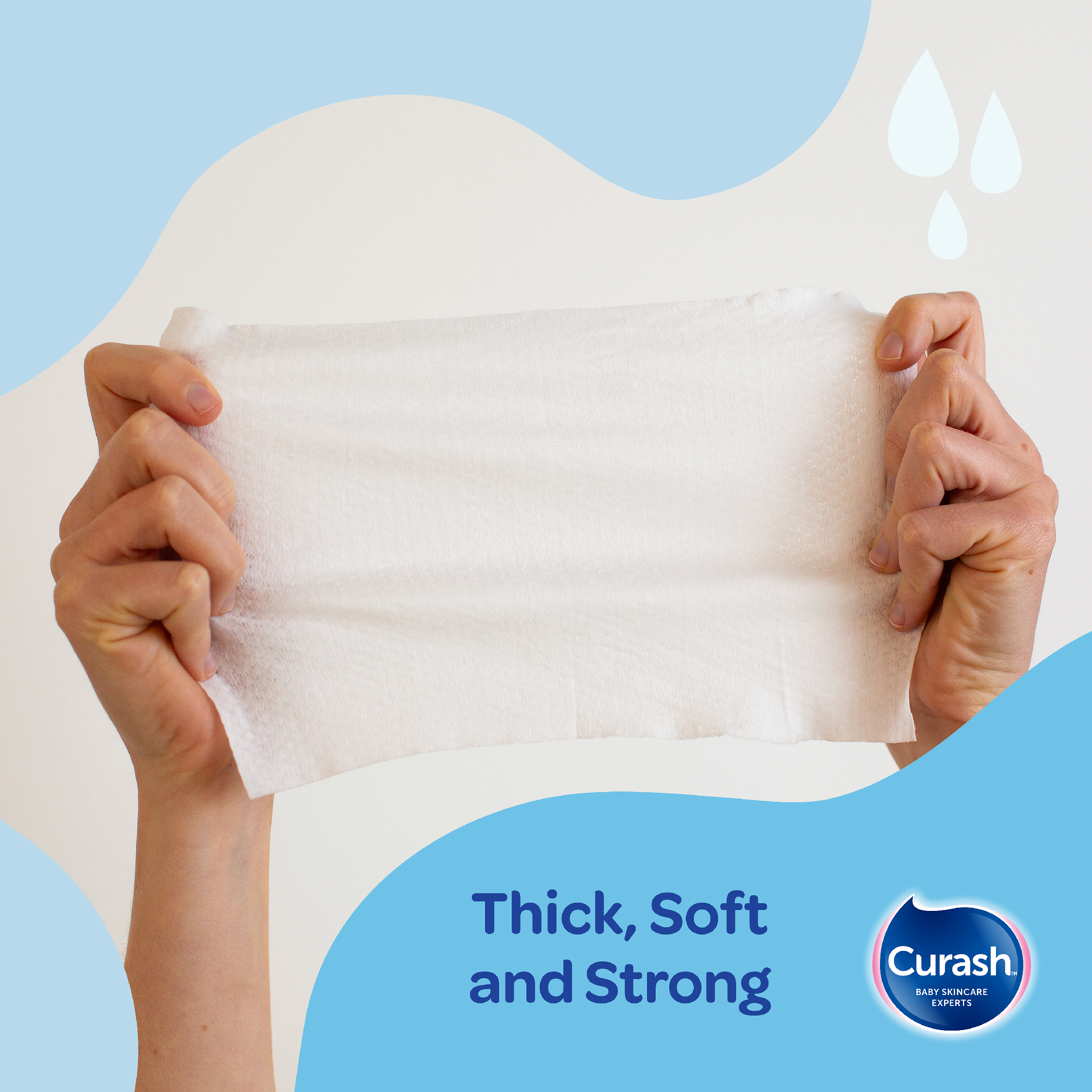 CURASH BABYCARE WIPES SIMPLY WATER 240 PACK - Image 7
