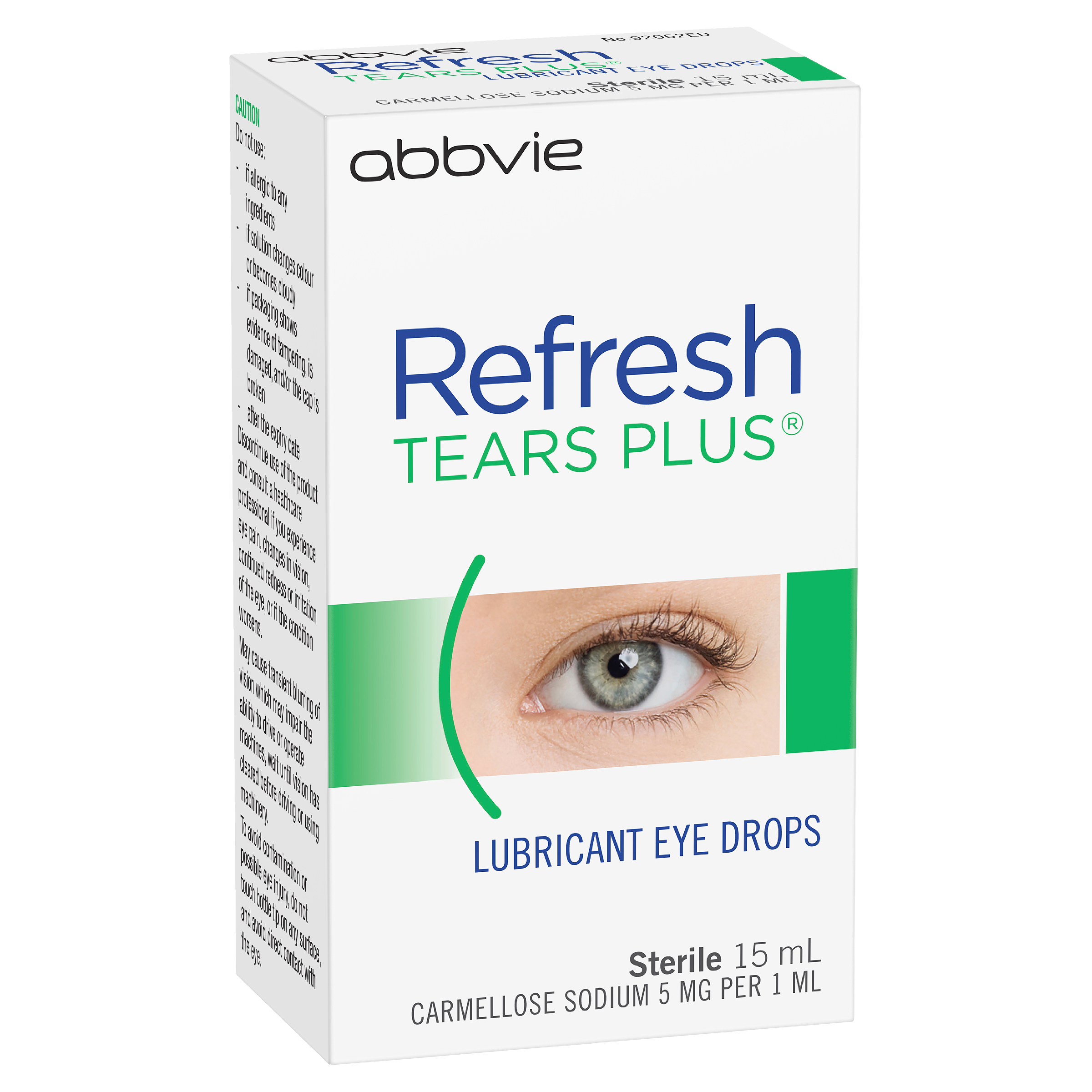 REFRESH TEARS PLUS EYE DROPS 15ML