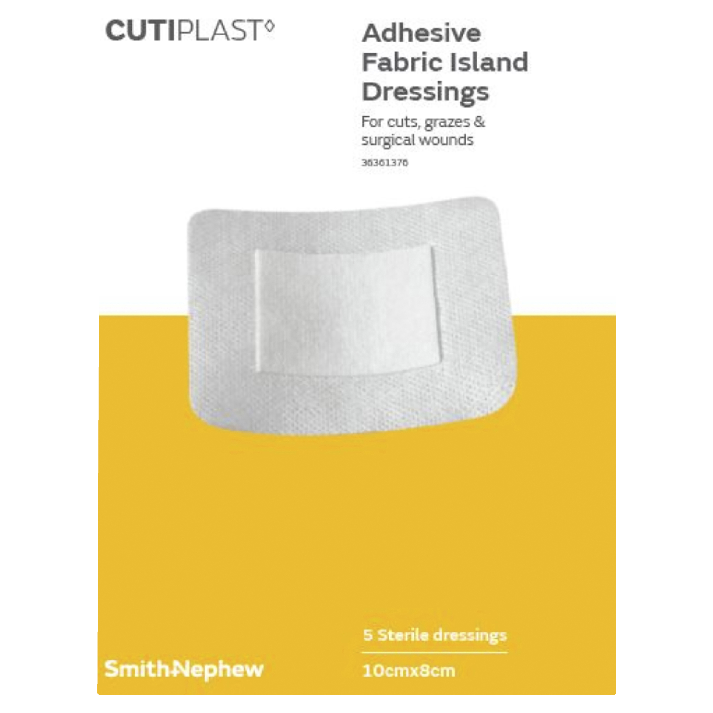 CUTIPLAST 10CM X 8CM 5 PACK