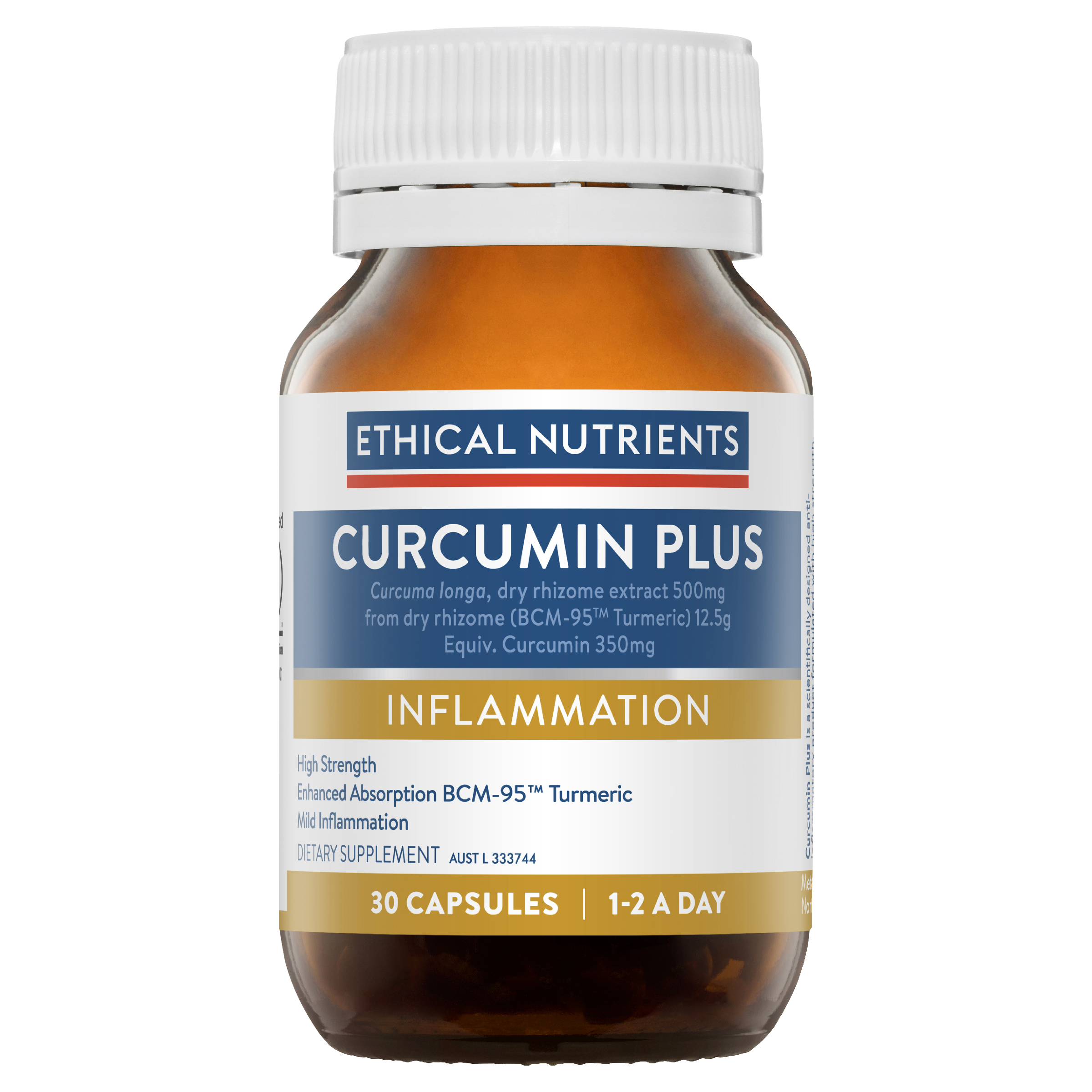 ETHICAL NUTRIENTS CURCUMIN PLUS 30 CAPSULES