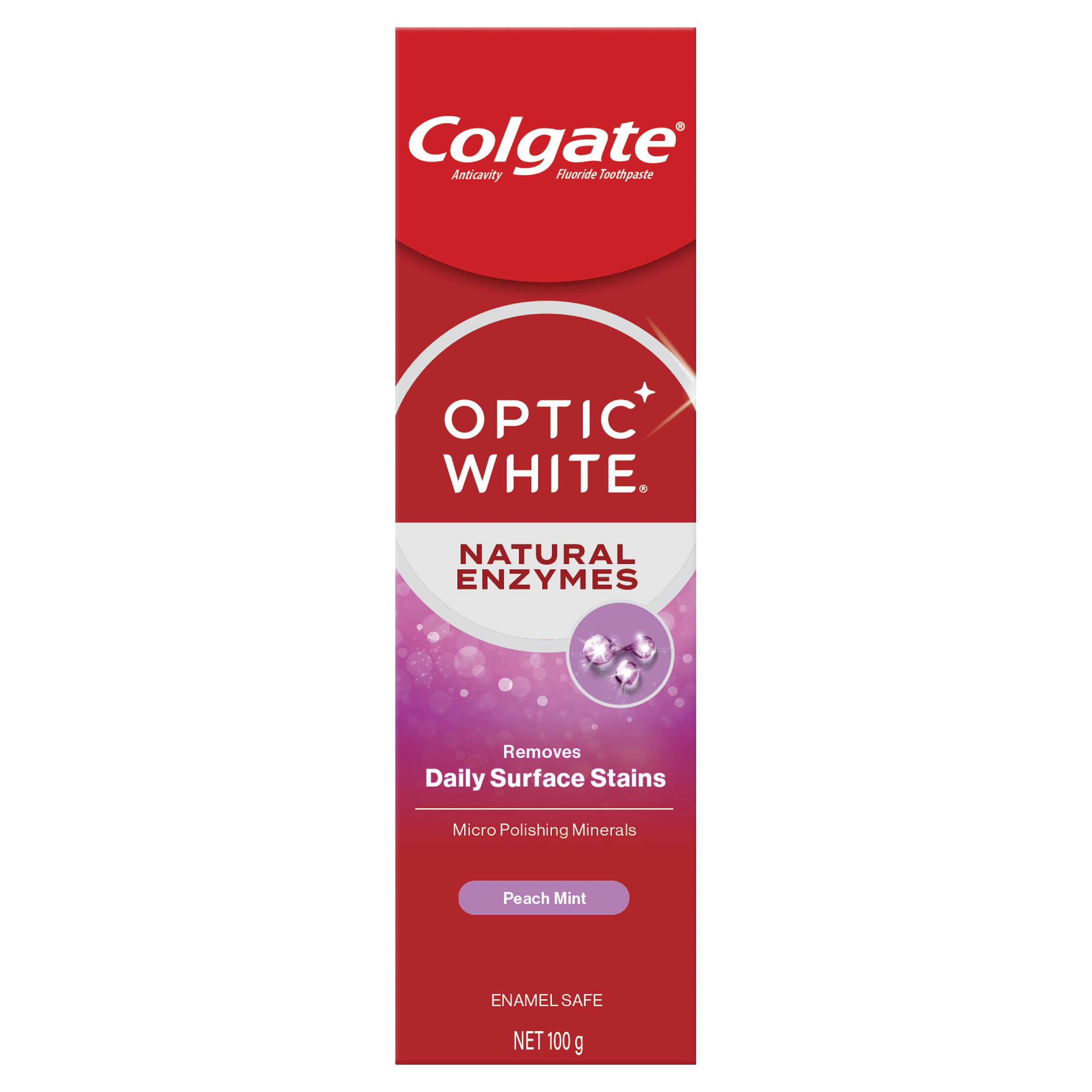 COLGATE TOOTHPASTE OPTIC WHITE ENZYME 100G