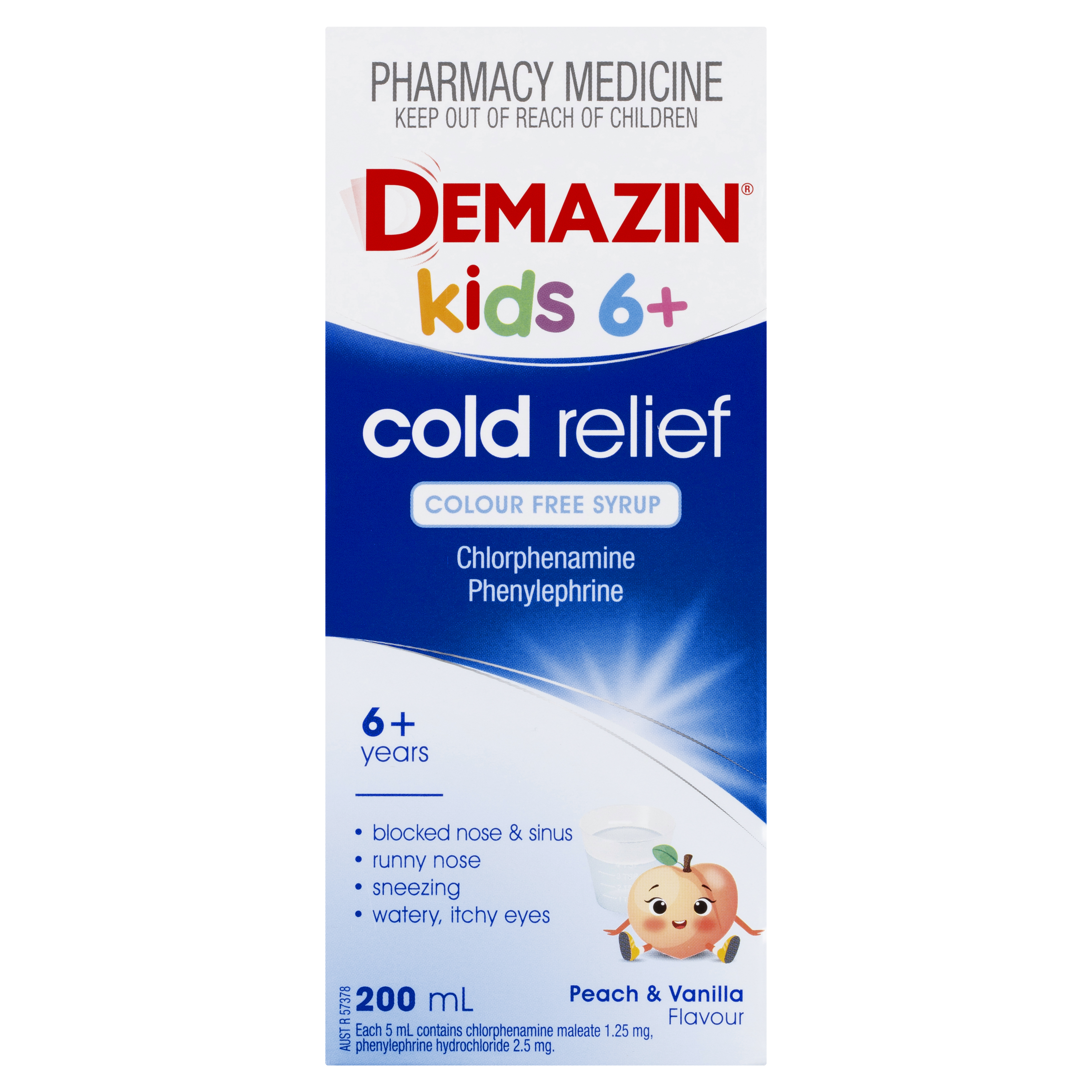 DEMAZIN CLEAR SYRUP 200ML - Image 2