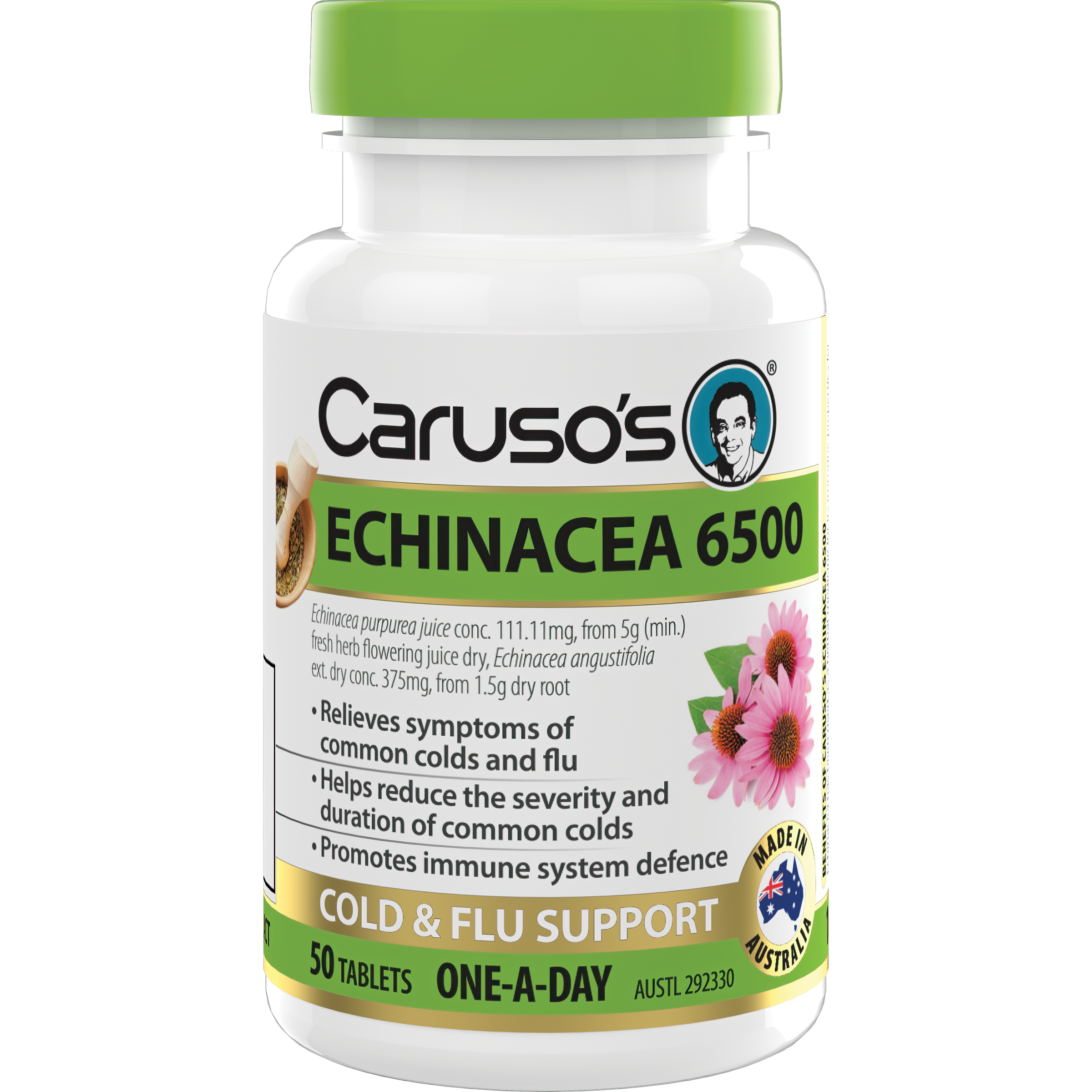 CARUSOS ECHINACEA 6500 50 TABLETS