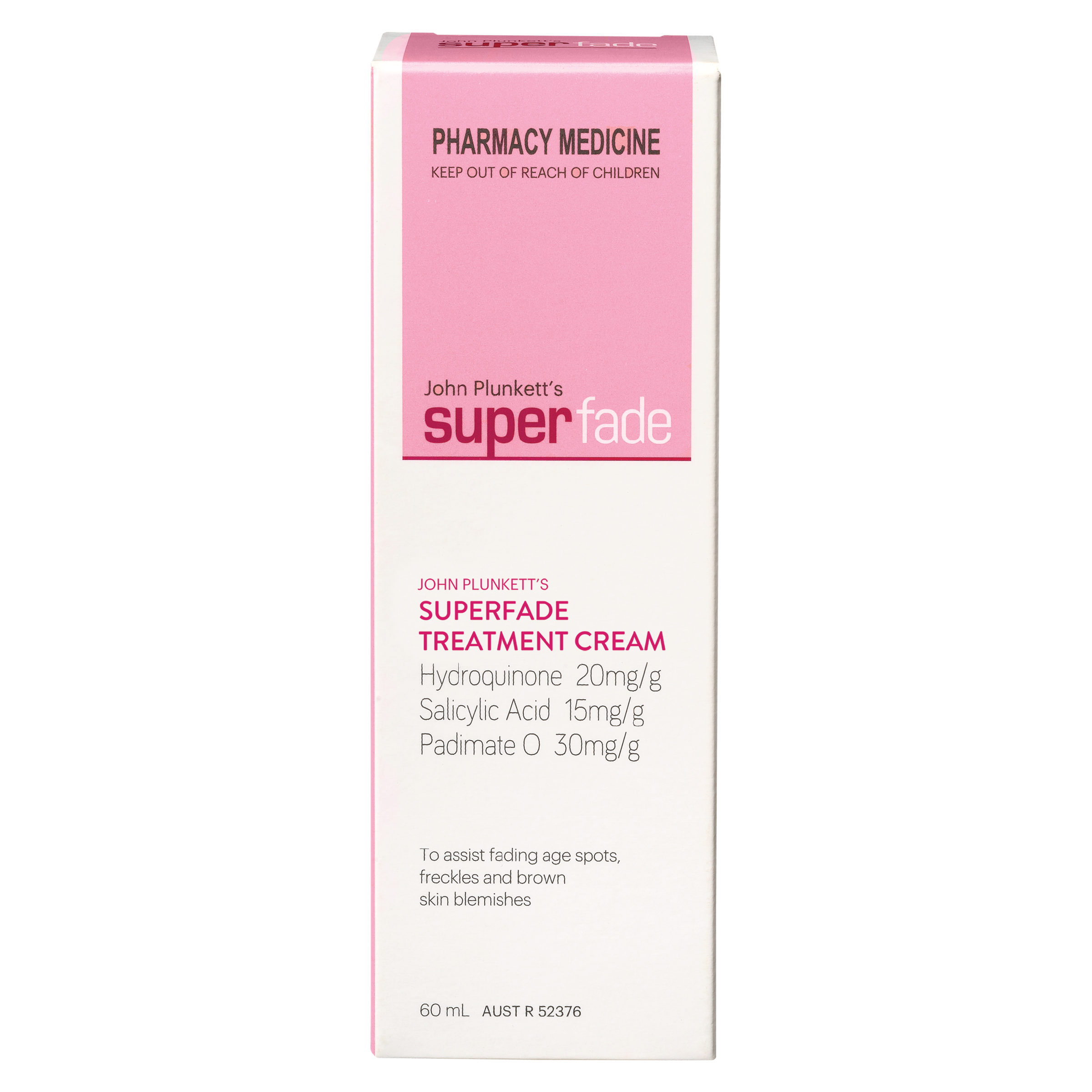 PLUNKETTS SUPERFADE CREAM 60ML